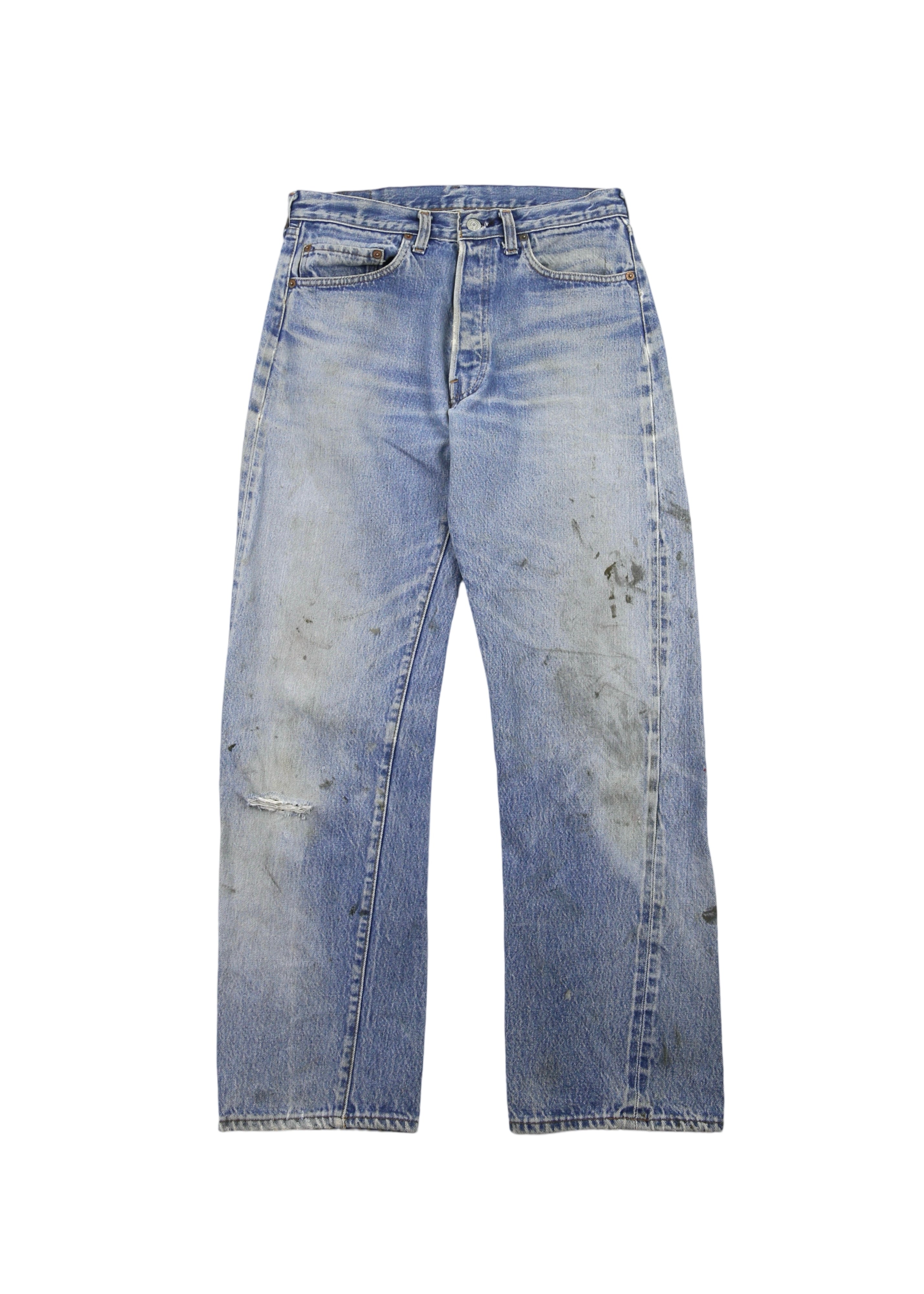 LEVI’S / 80's 501 selvedge denim pants 501® Original Fit Shrink-to-fit™ Selvedge Men's Jeans - Dark