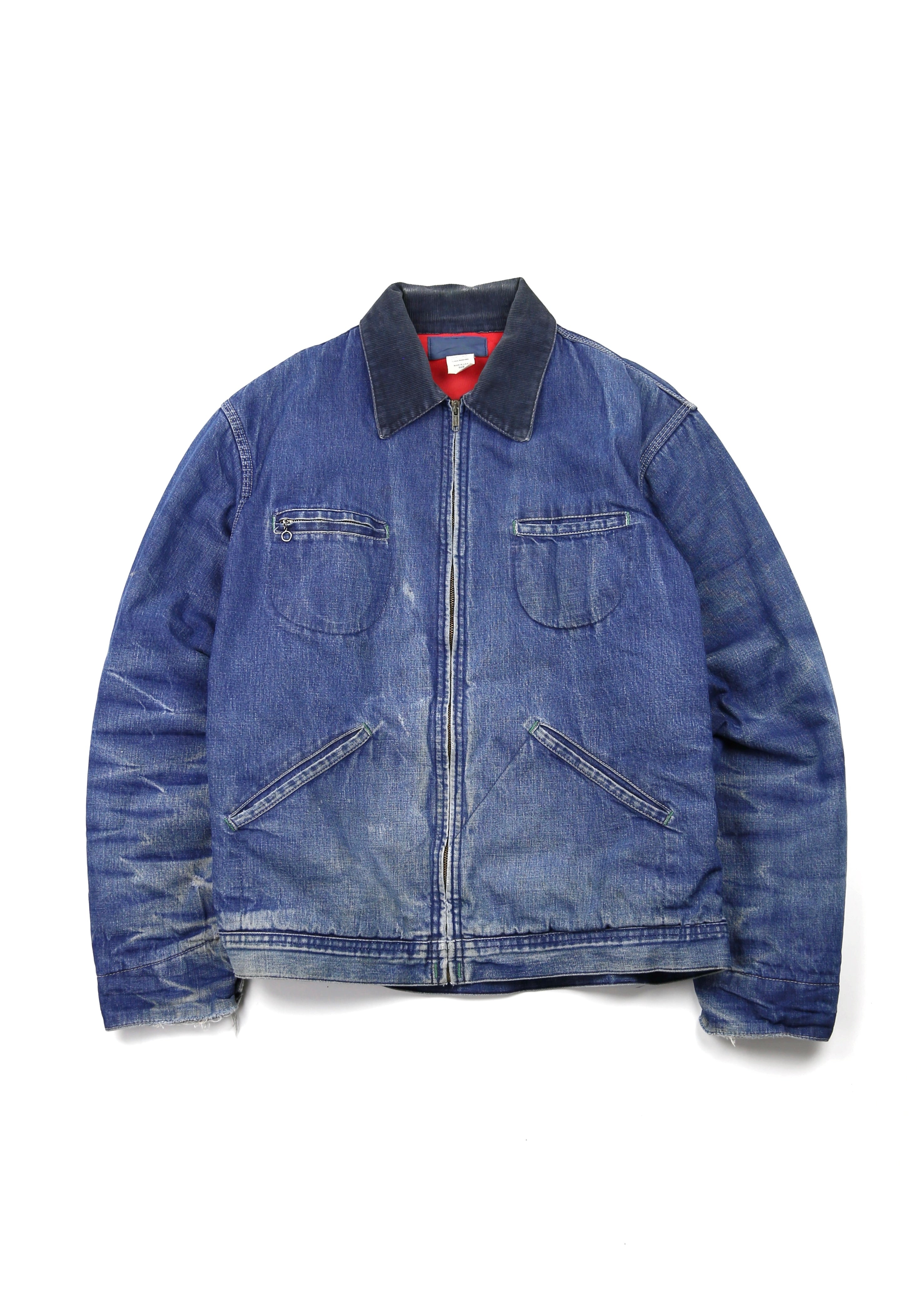 OSH KOSH デニムワークジャケット 70s Oshkosh Denim Work Jacket Size 42 良い感じに仕上がった デニム