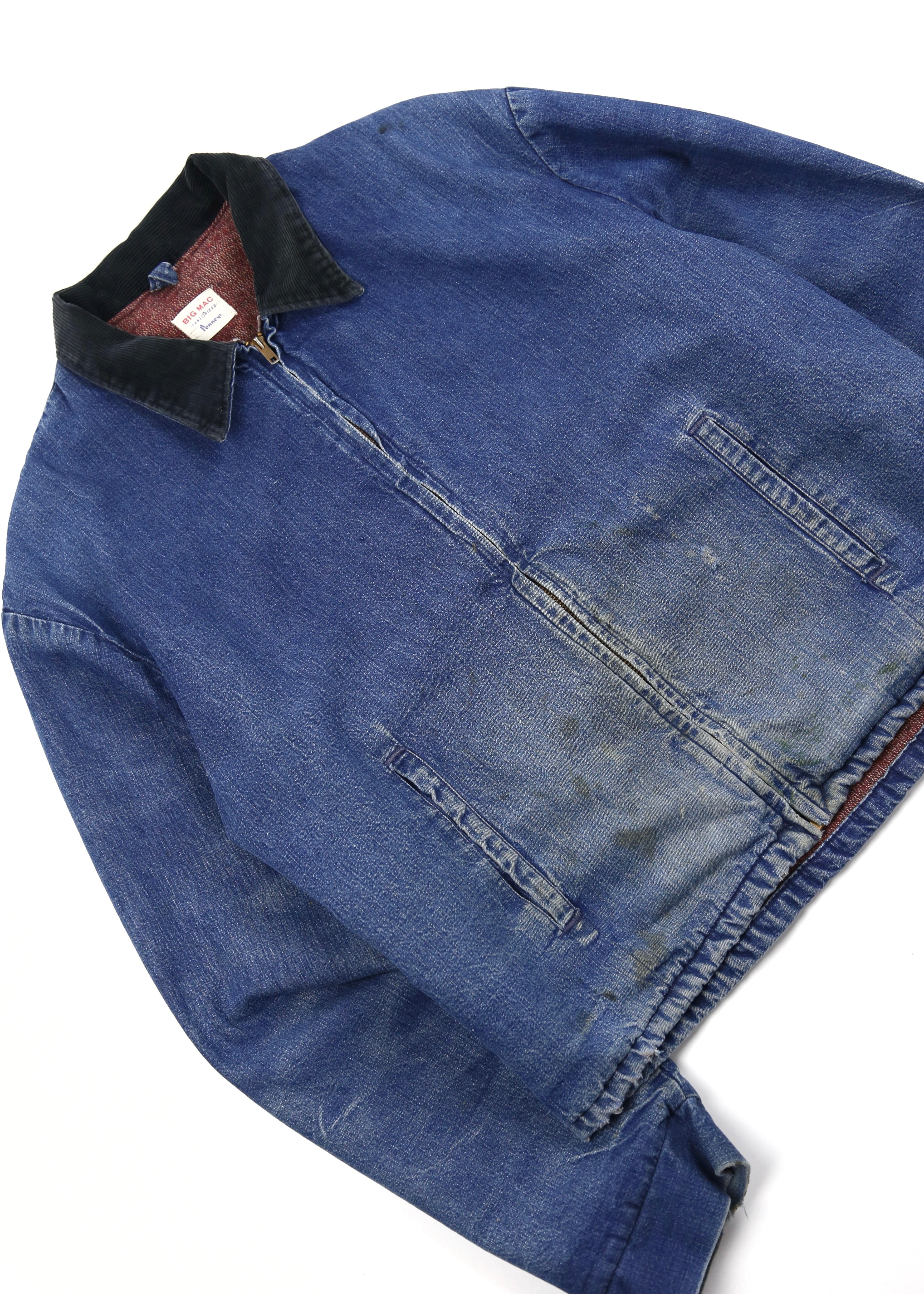 ジャケット・アウター 60's 70's Vintage BIG MAC Denim Jacket Vintage Big Mac denim jean jacket workwear / Outerwear