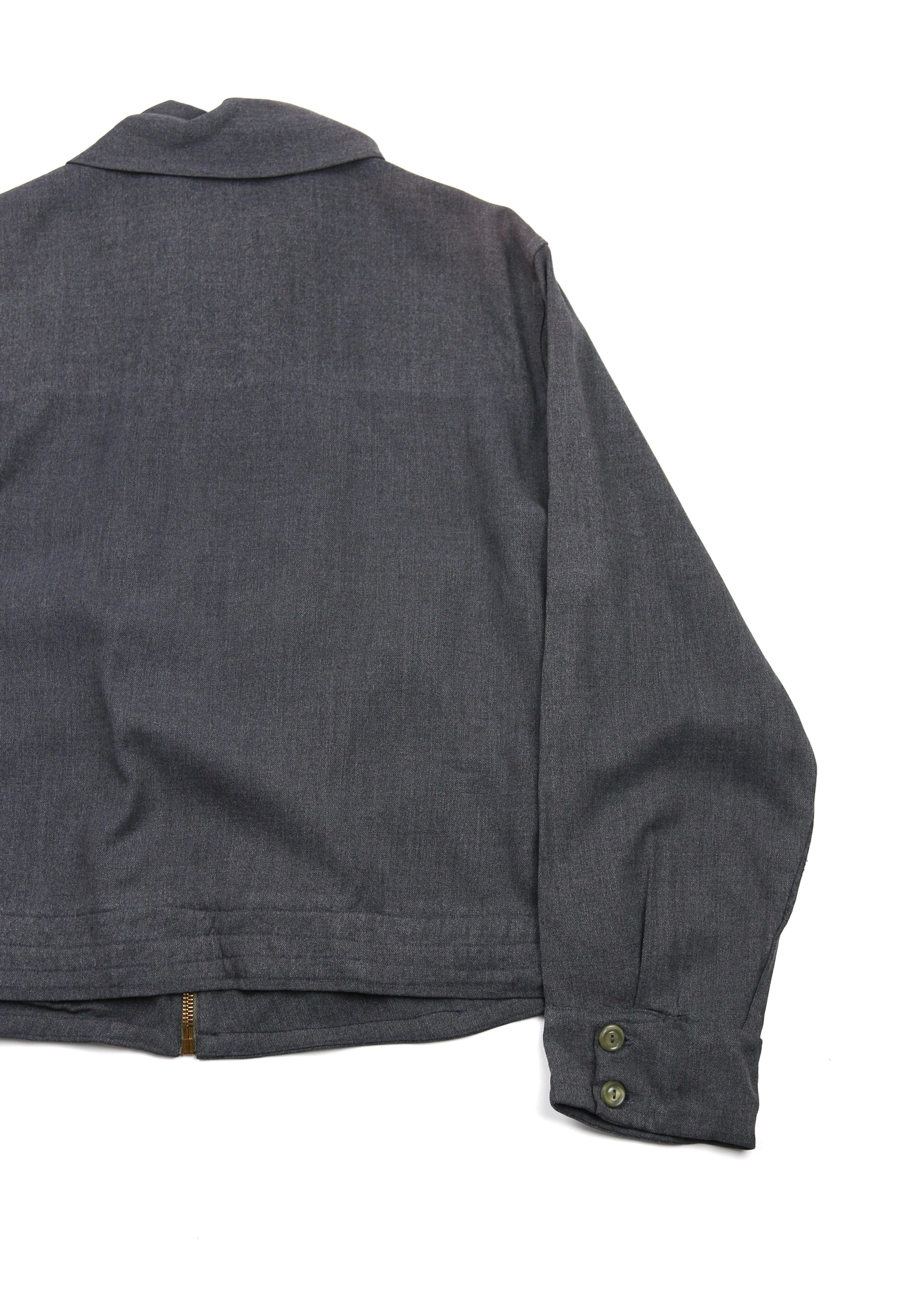 50’s Dark Grey Gabardine Ricky Jacket