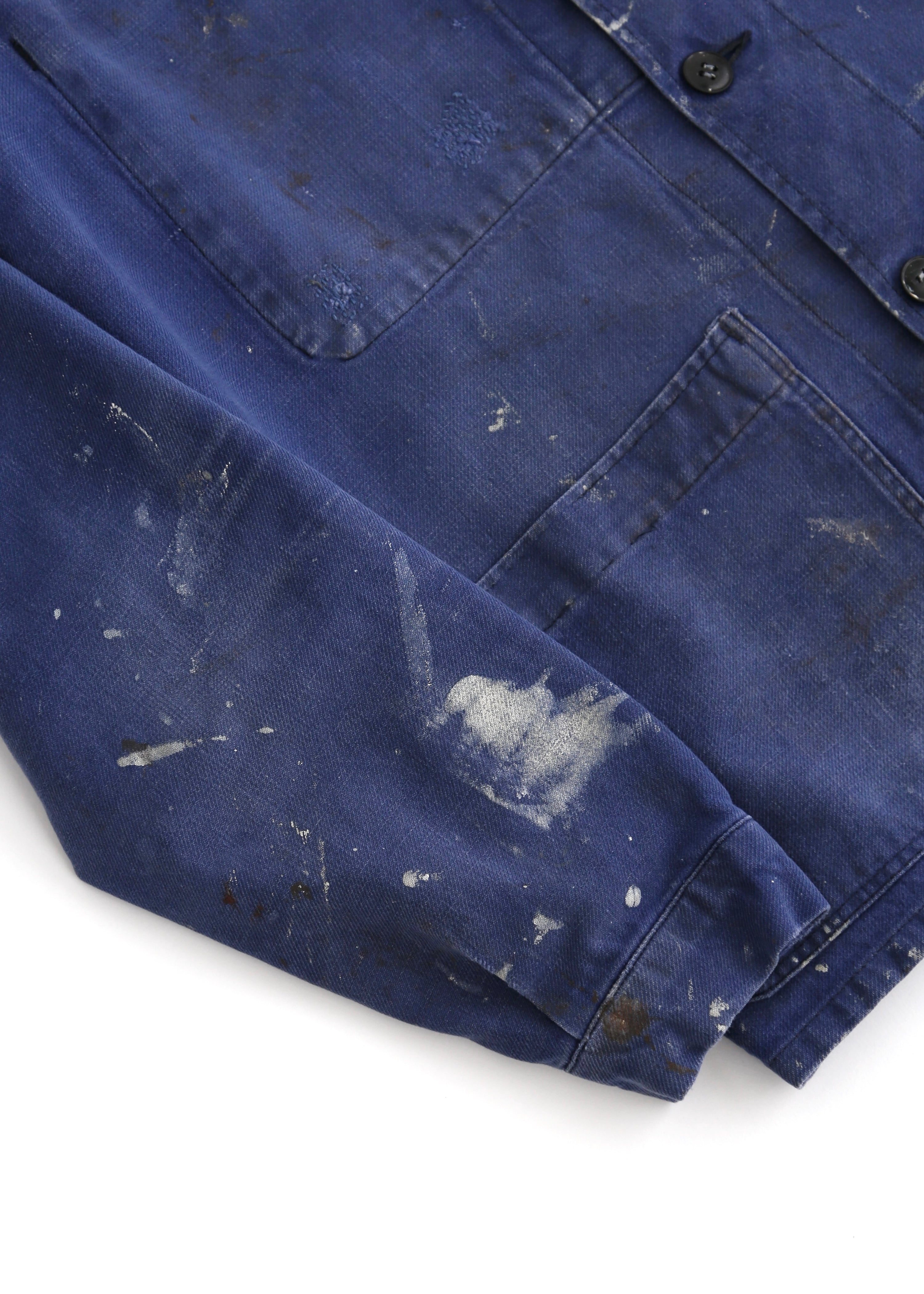 60’S FRENCH PAINT SPLATTERED CHORE JACKET