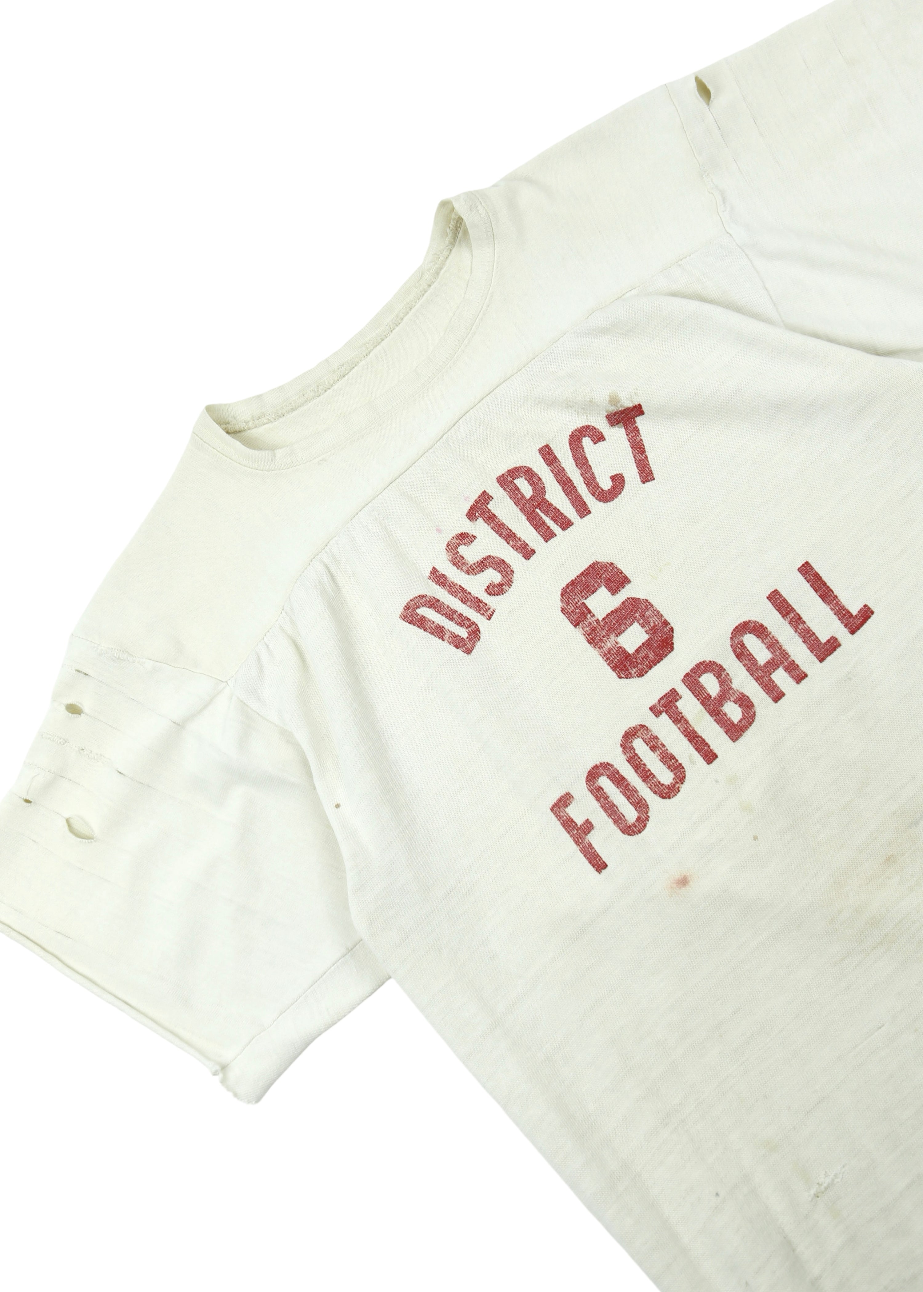 50’s Distressed Football Jersey