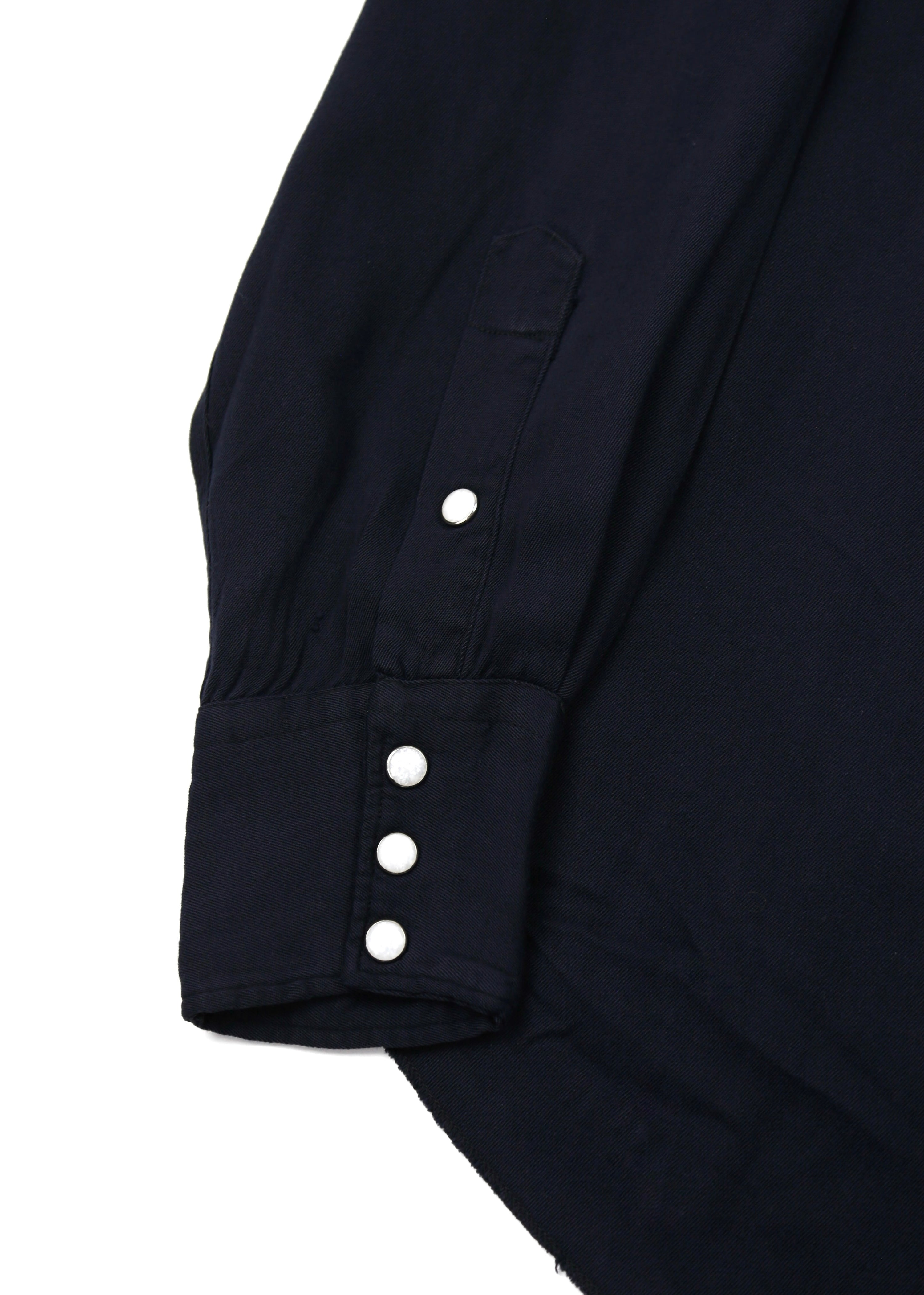 50’s Midnight Navy H BAR C Sawtooth Western Shirt