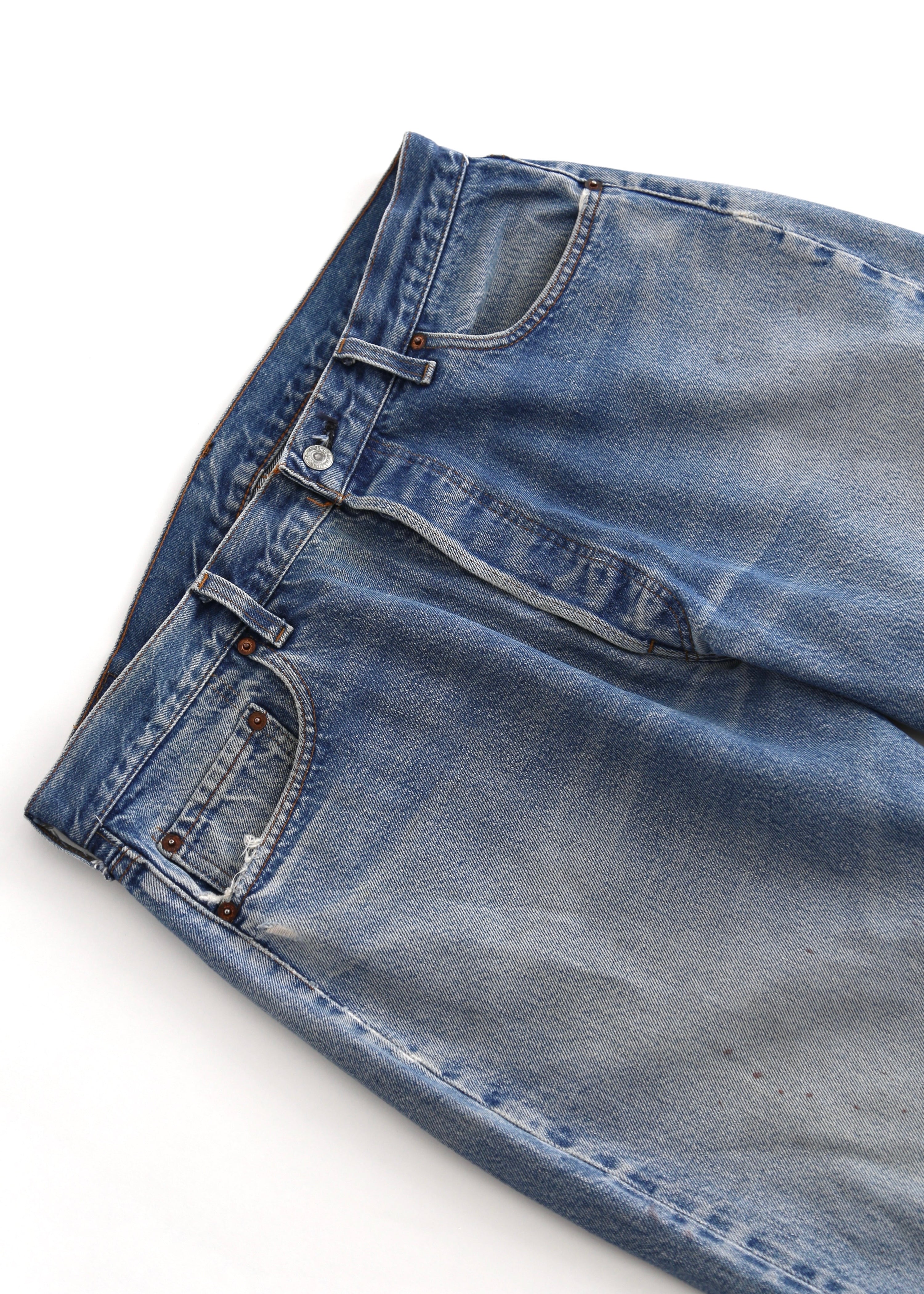 80’S LEVIS 501 REDLINE SELVEDGE DENIM JEANS