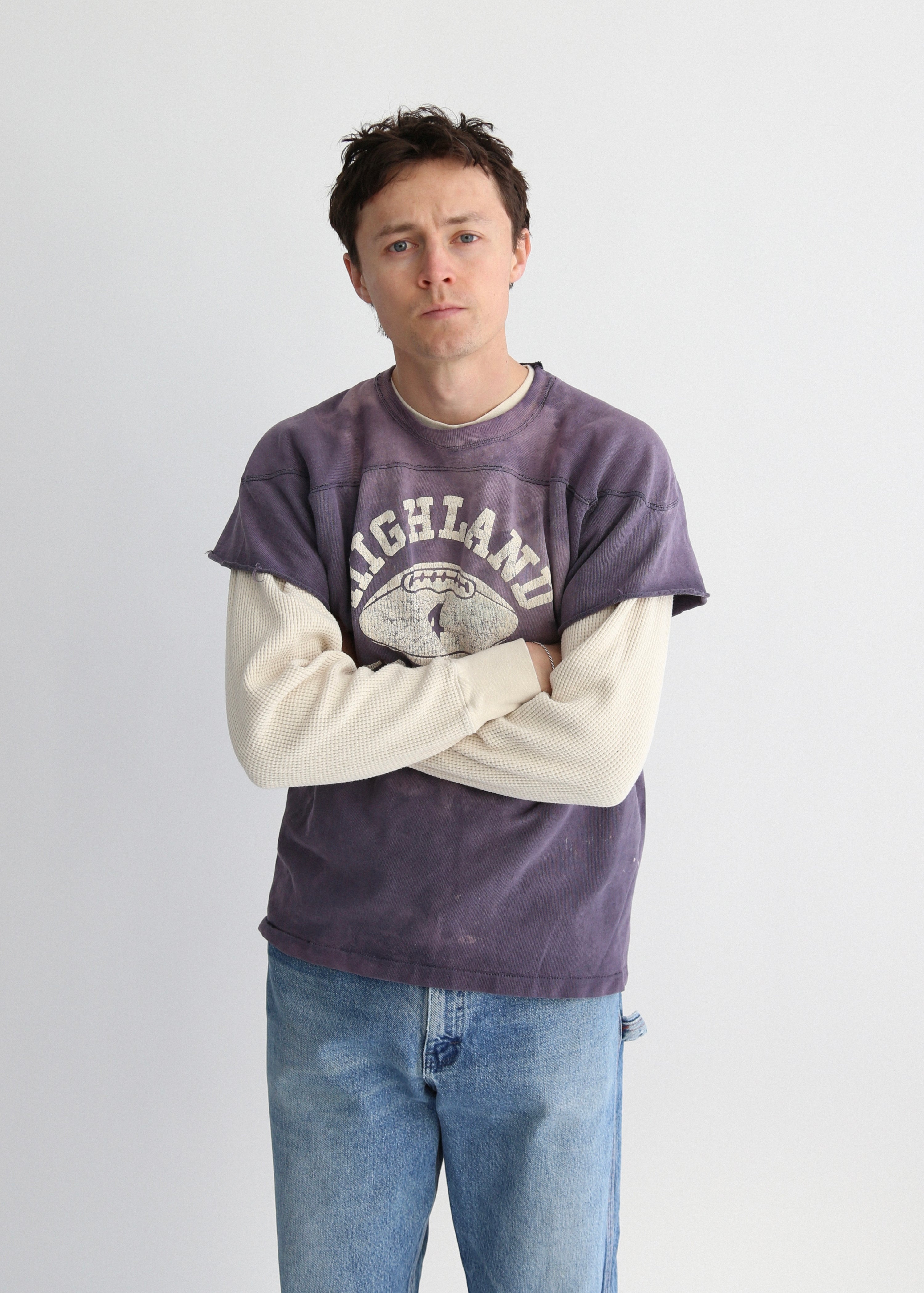 40’s Faded Champion Cut Off Jersey