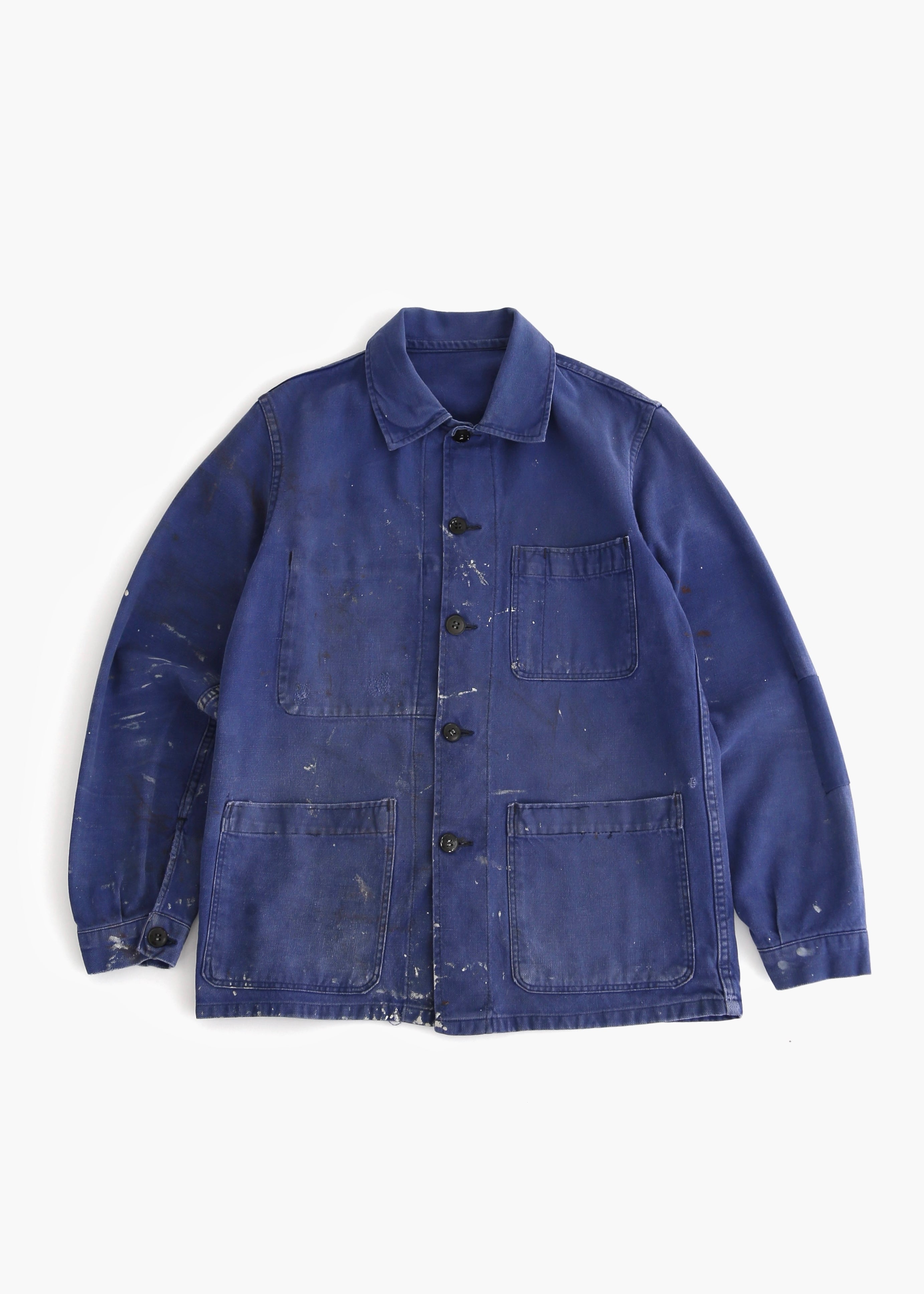 60’S FRENCH PAINT SPLATTERED CHORE JACKET