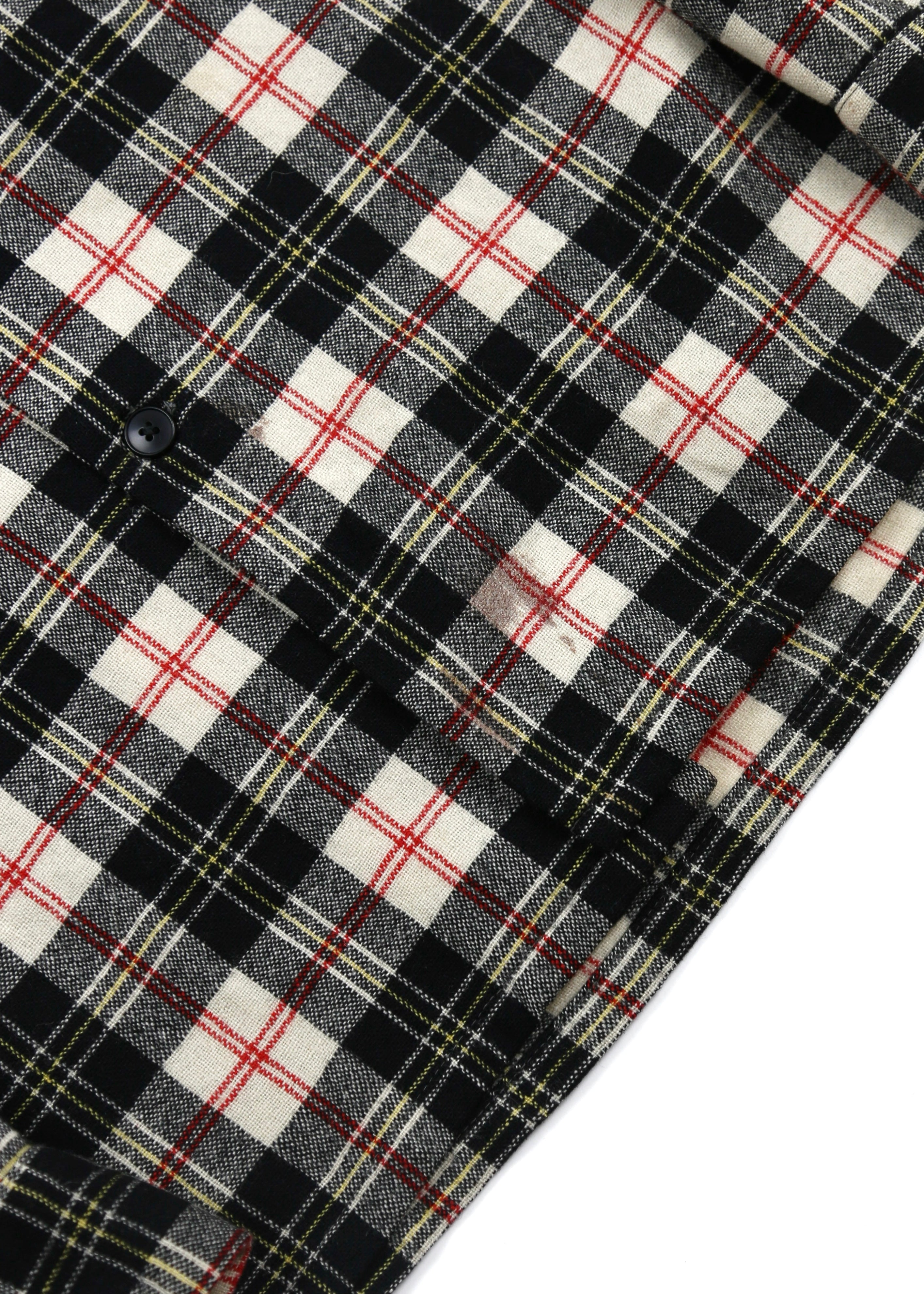 50’s Plaid Loop Collar Shirt