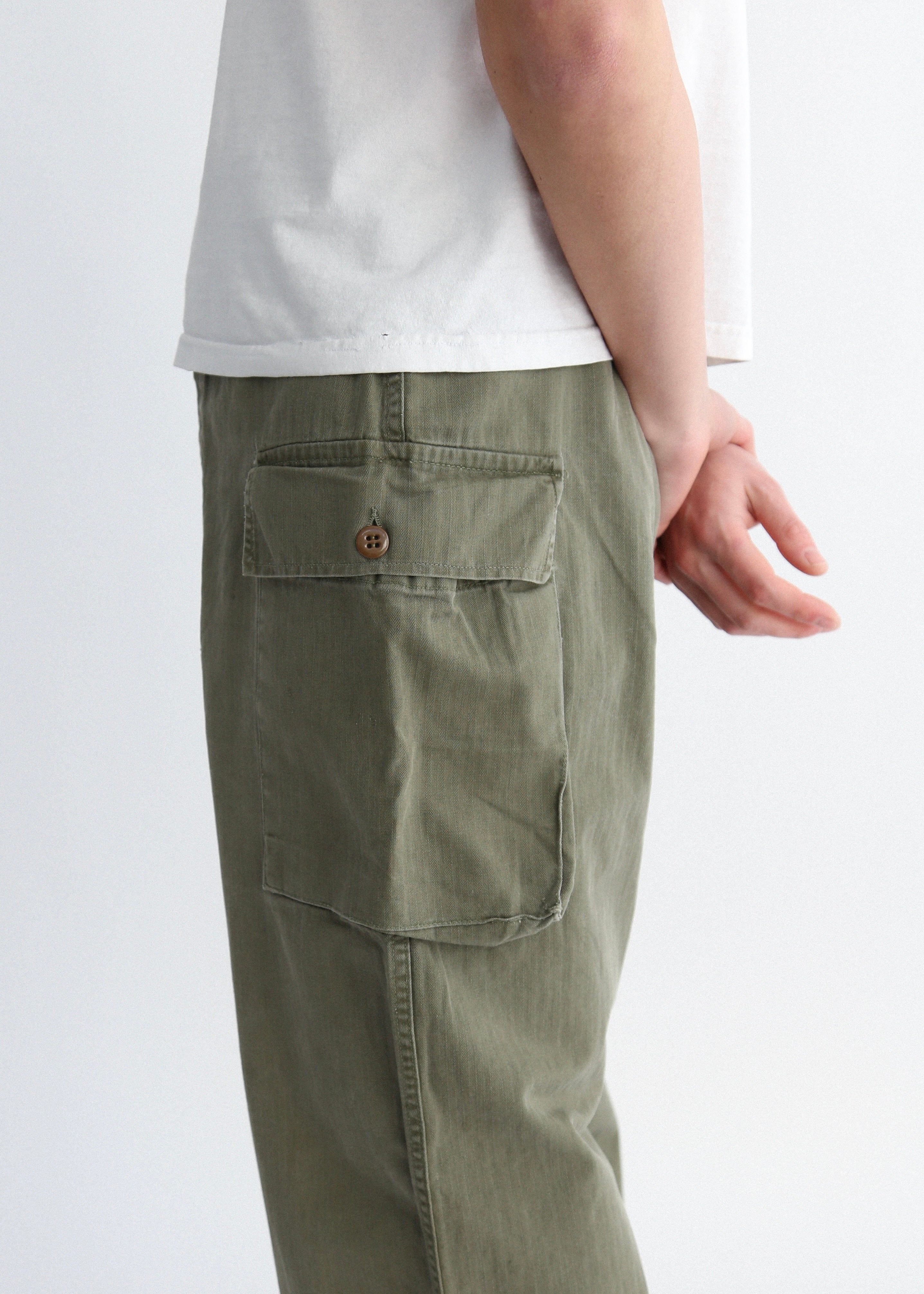 40’s WW2 HBT UTILITY TROUSER