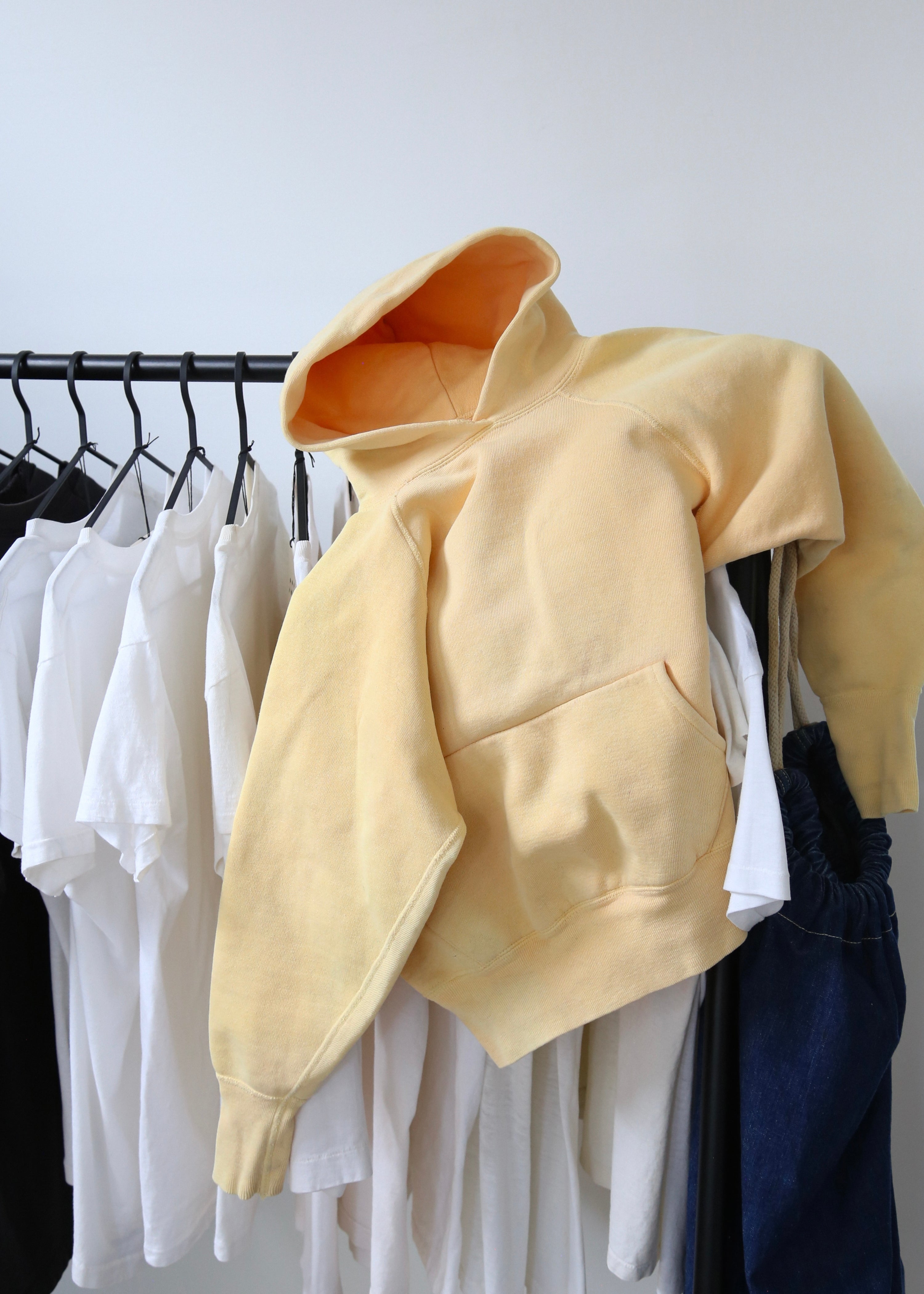 50’s Faded Yellow Hoodie