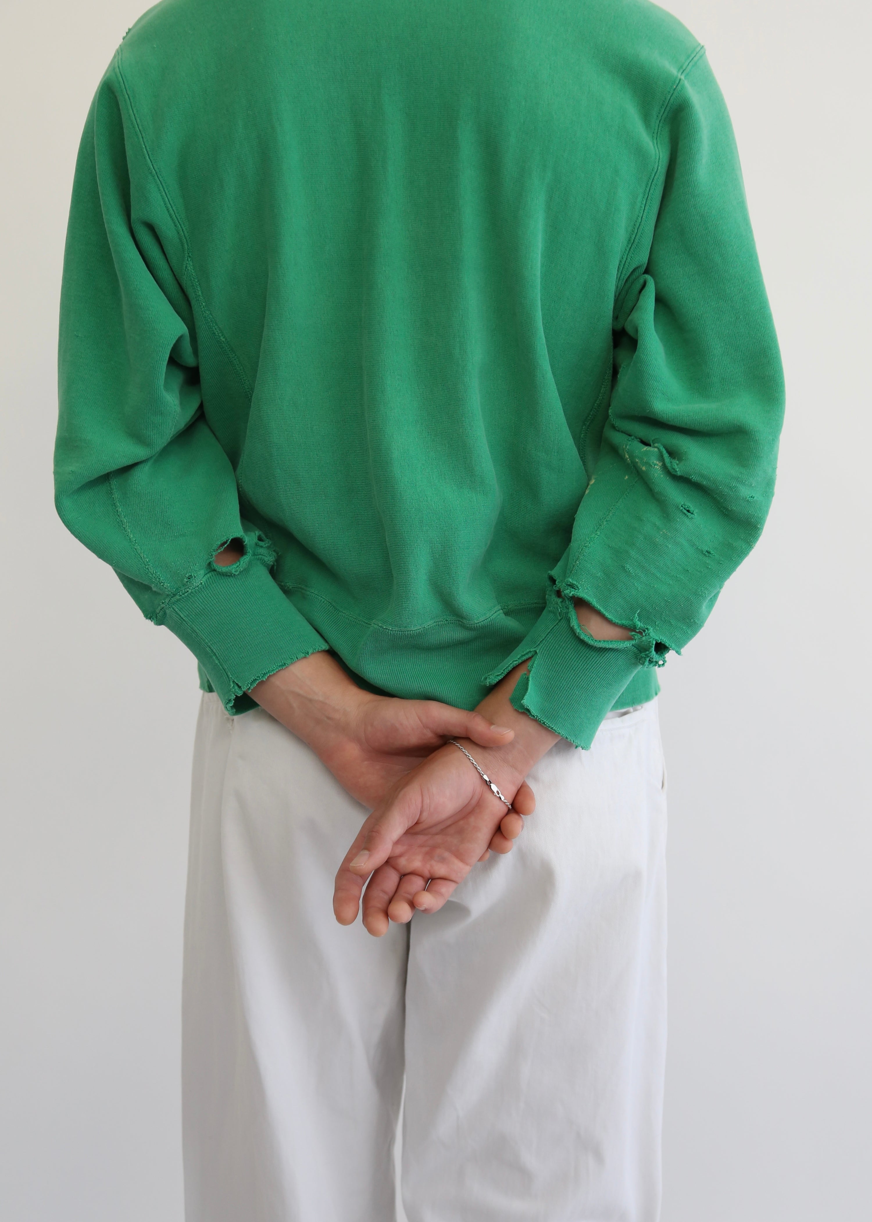 80’S DISTRESSED KELLY GREEN CHAMPION RW