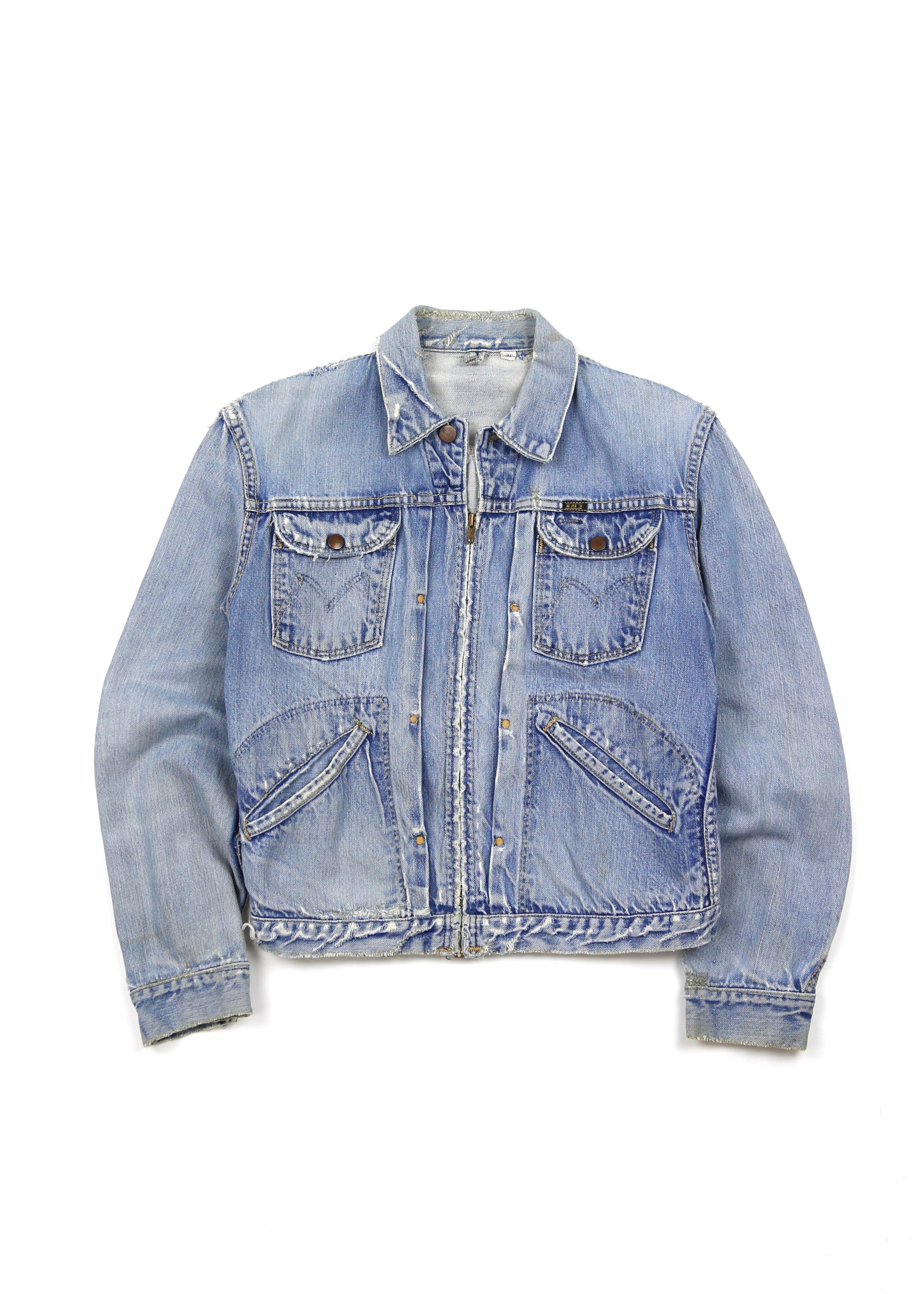 60’s Maverick “Blue Bell” Zip Up Denim Jacket