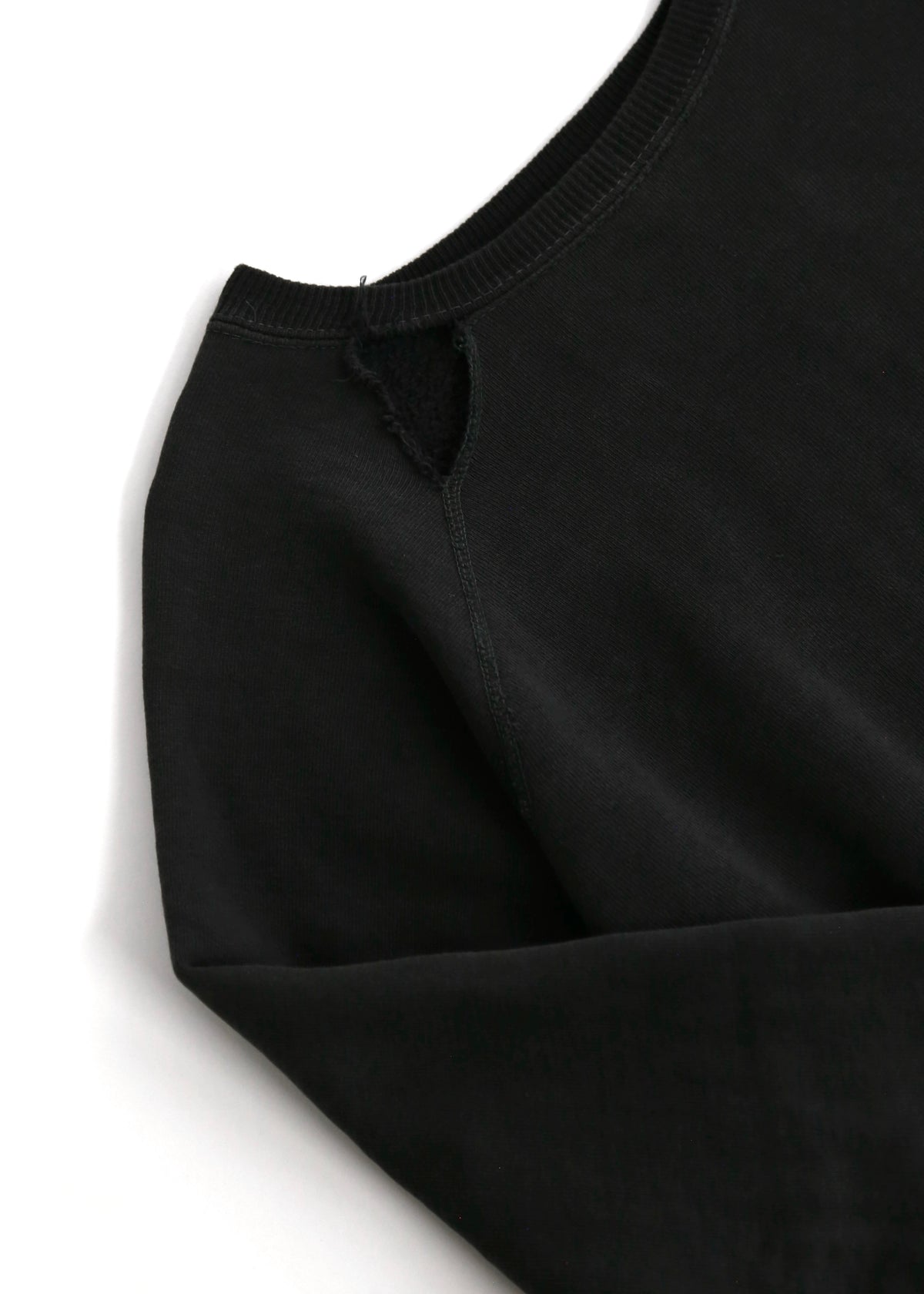 50’S FADED BLACK RAGLAN SWEATSHIRT