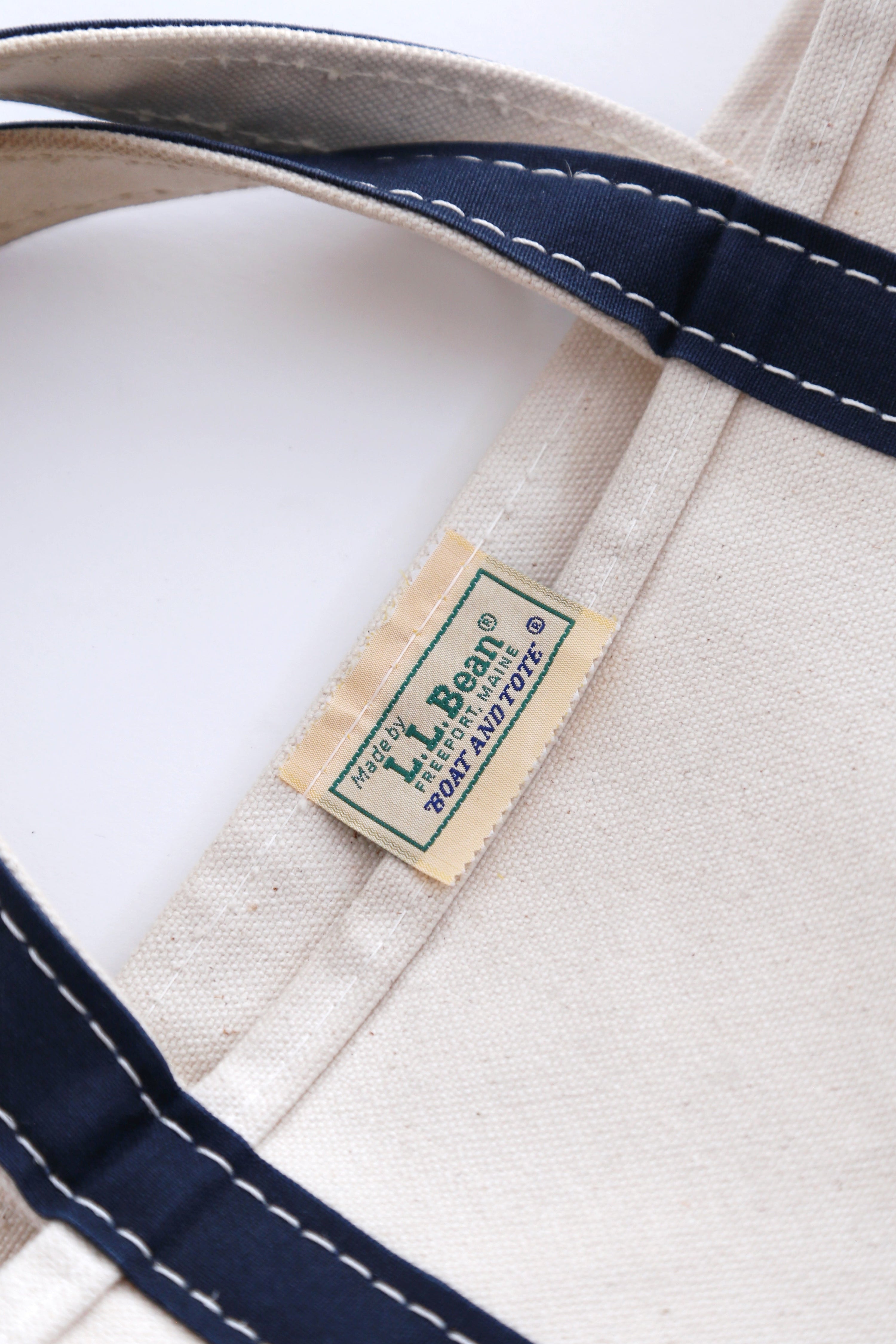 80’S LL BEAN BOAT AND TOTE