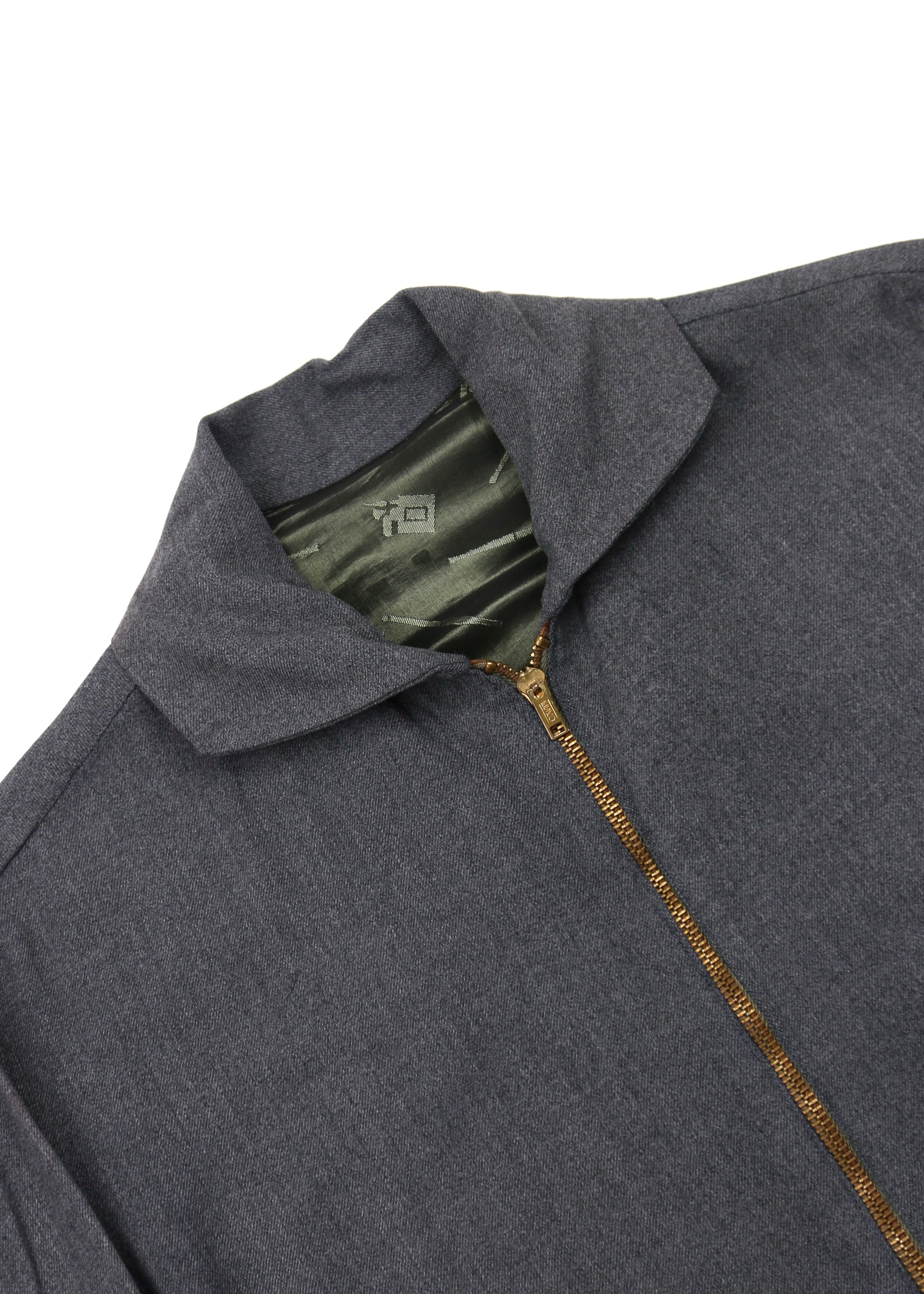 50’s Dark Grey Gabardine Ricky Jacket