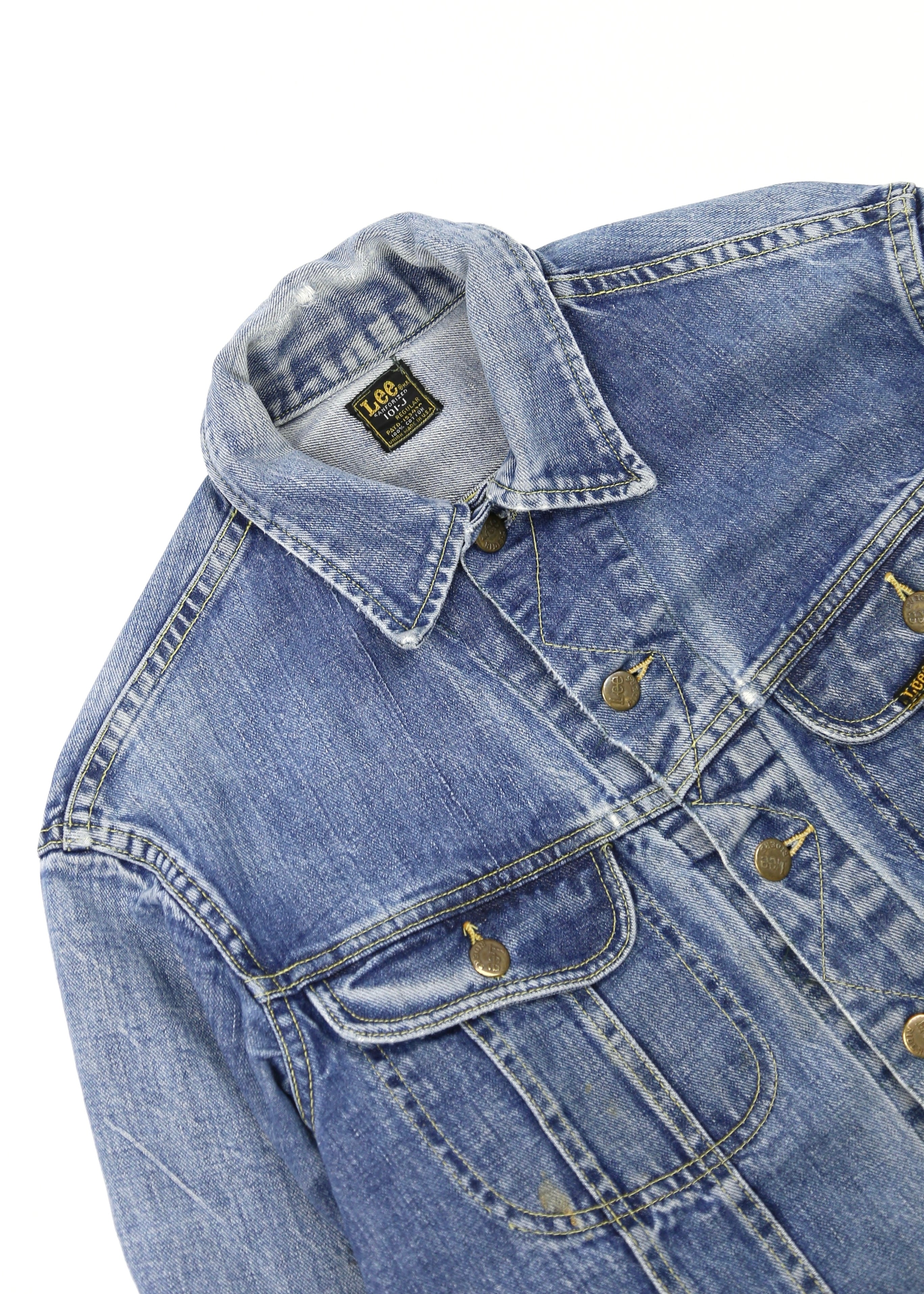 60's〜　Lee 101J Vintage 50s 60s H. D. Lee Riders 101 J Denim Jacket made in