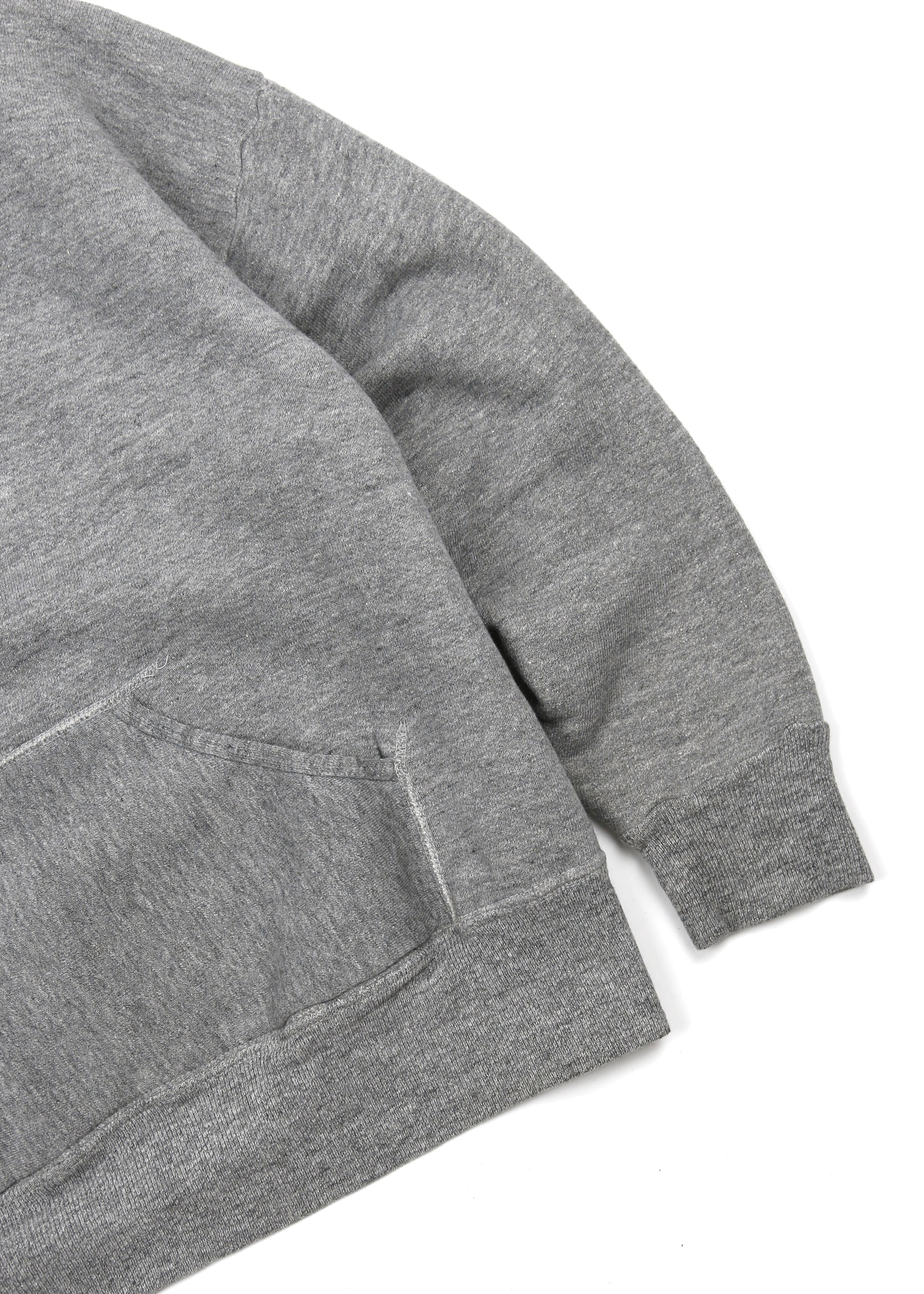 60’s Grey Waffle Lined Hoodie