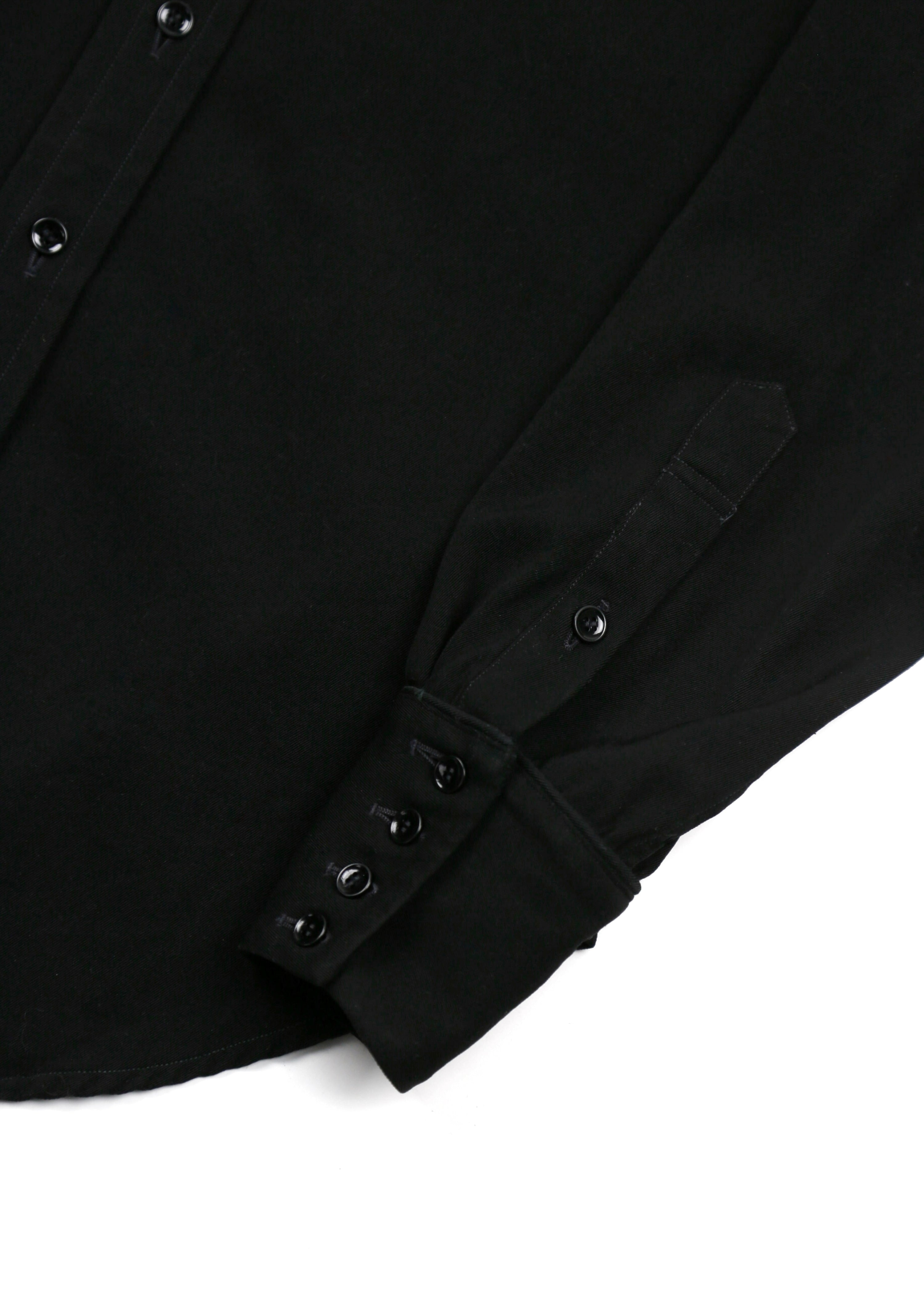 40’s BLACK GABARDINE WESTERN SHIRT