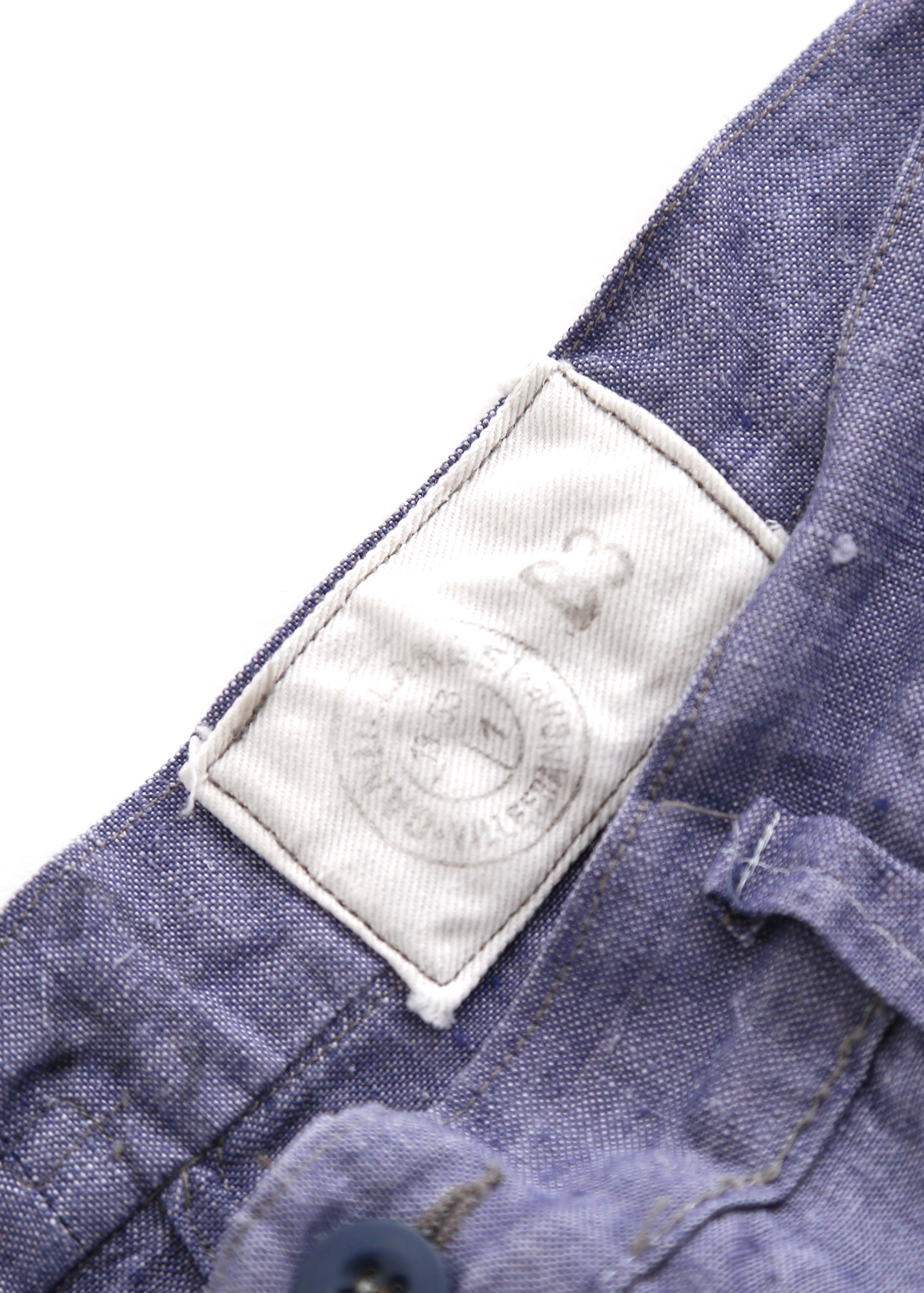 50’S FRENCH NAVY LINEN TROUSER
