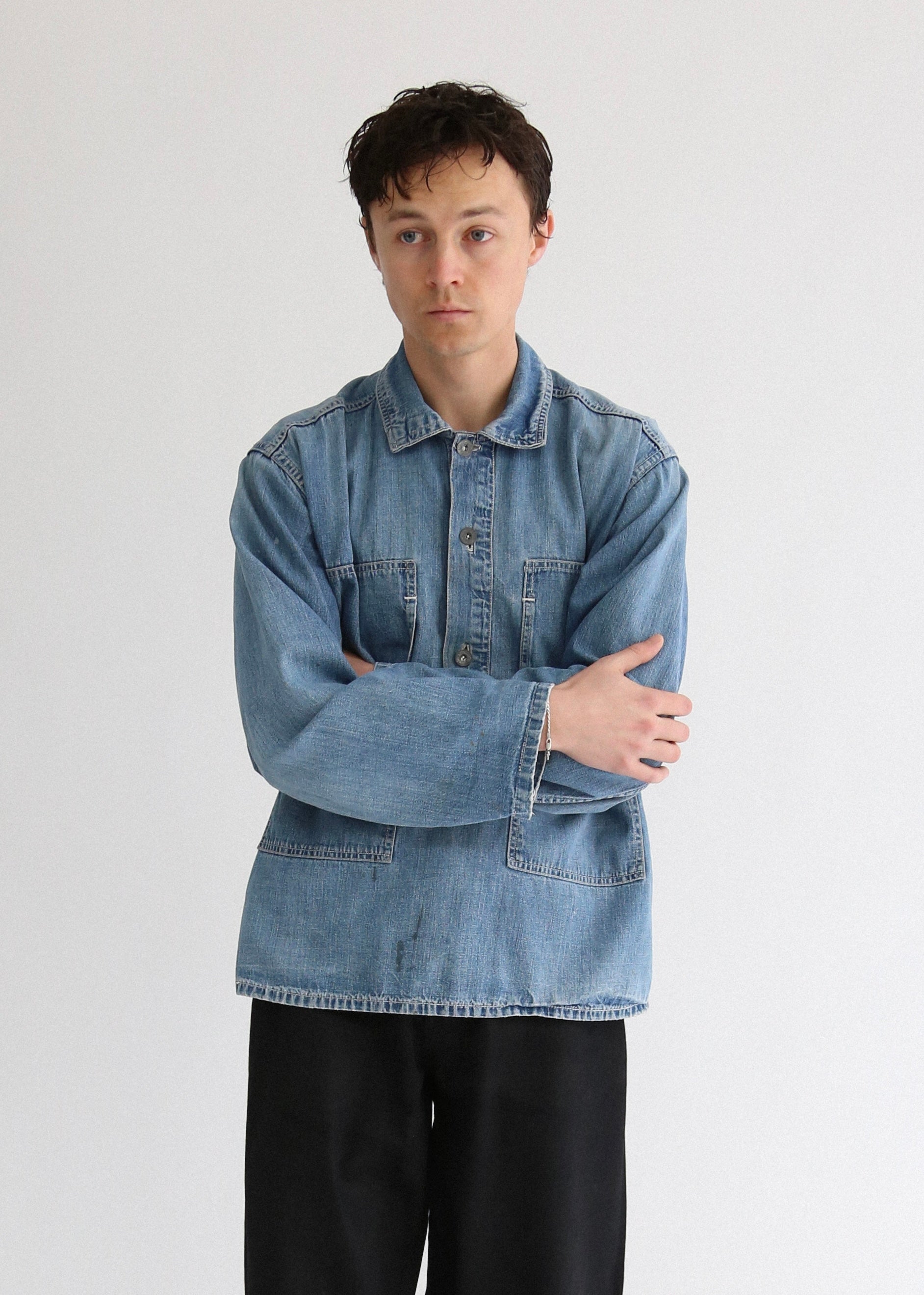 30's U.S. Army Denim Pullover – Swimmers