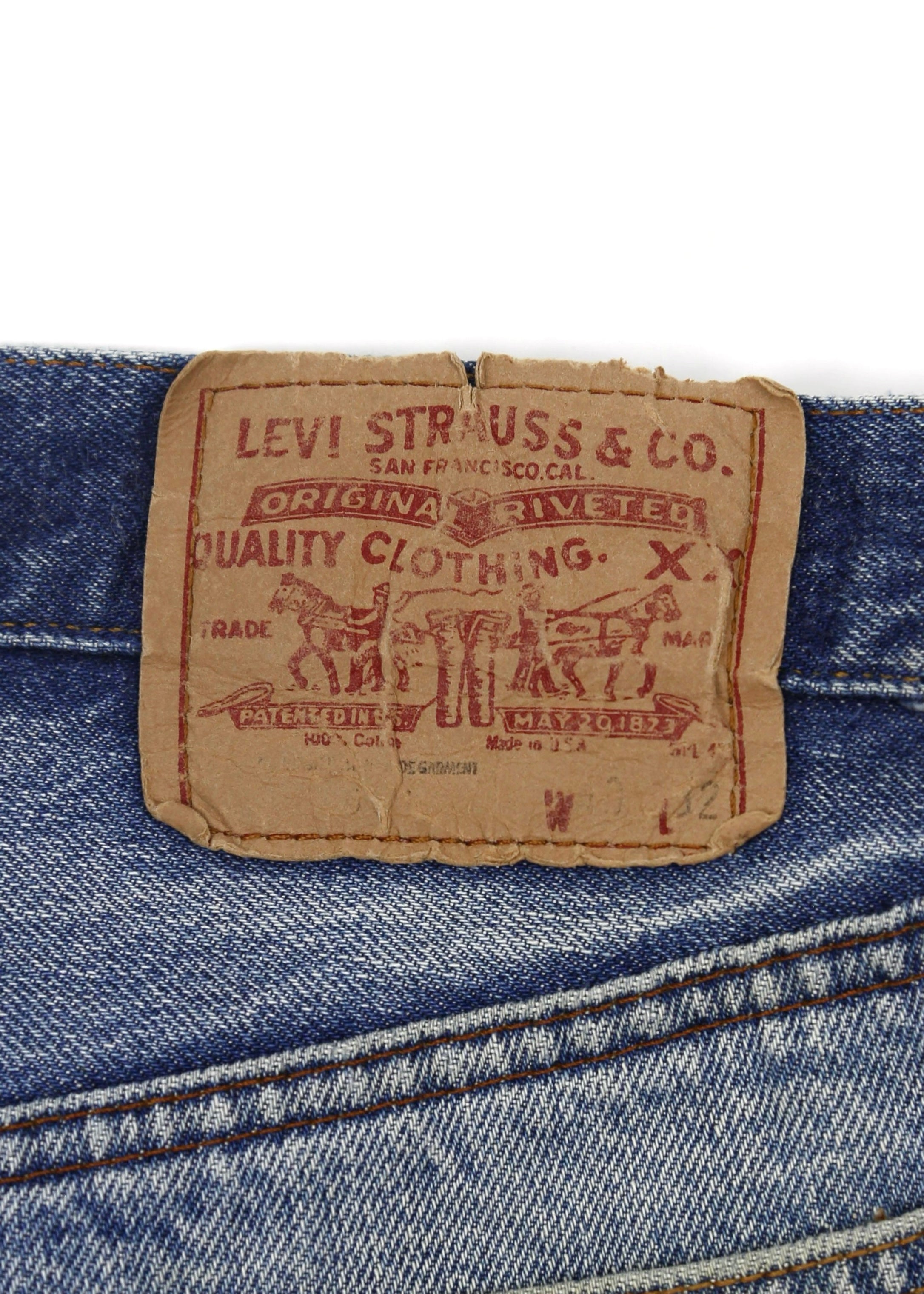 80's LEVI'S 501 REDLINE SELVEDGE JEANS (36) – Swimmers