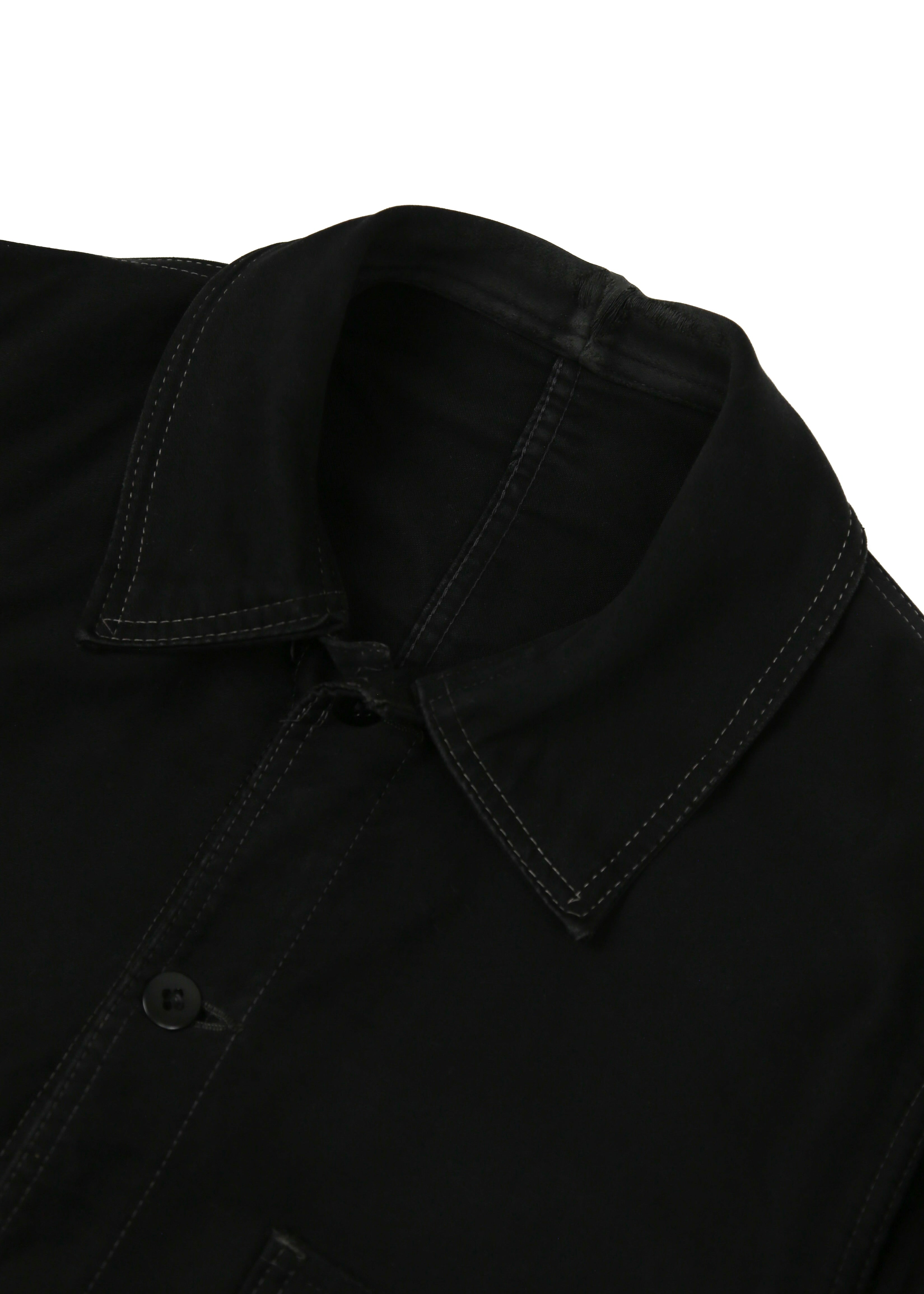 50's French Black Moleskin Work Jacket – Swimmers