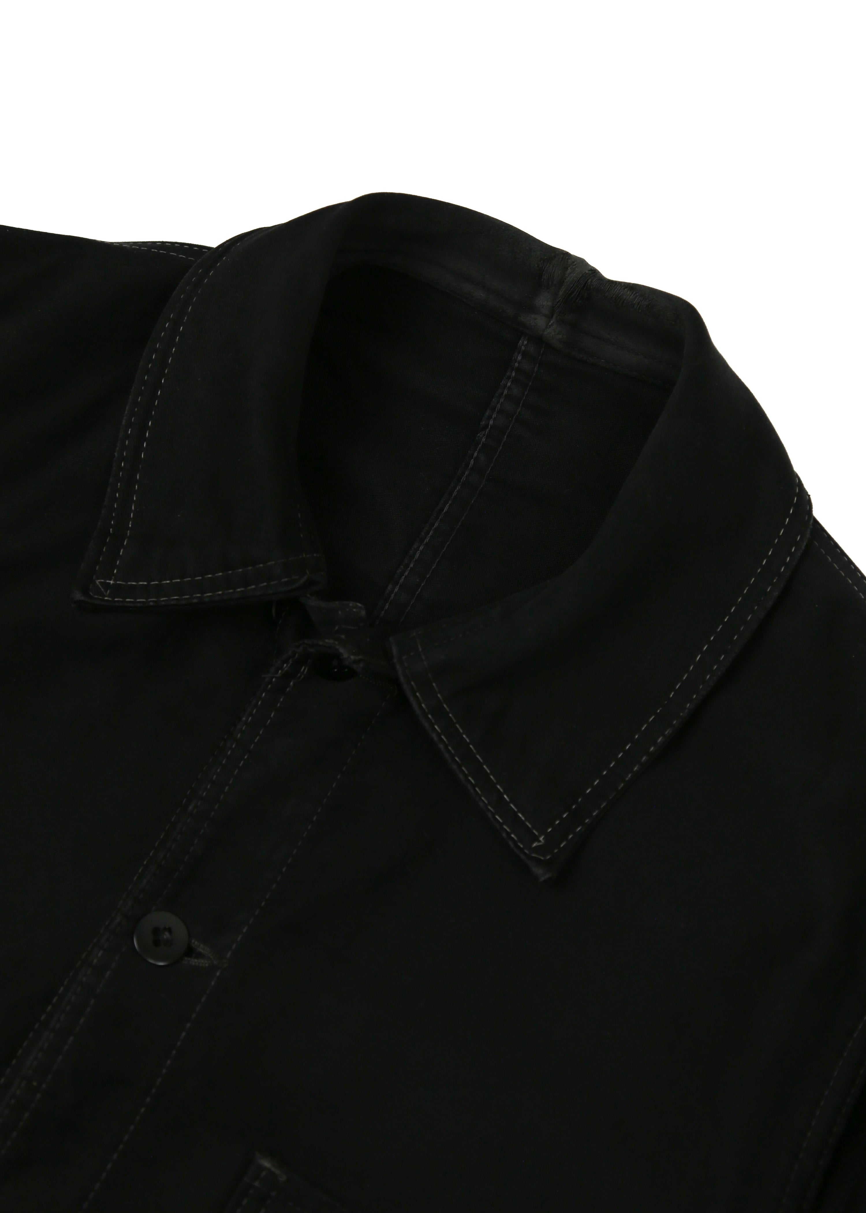 50’s French Black Moleskin Work Jacket