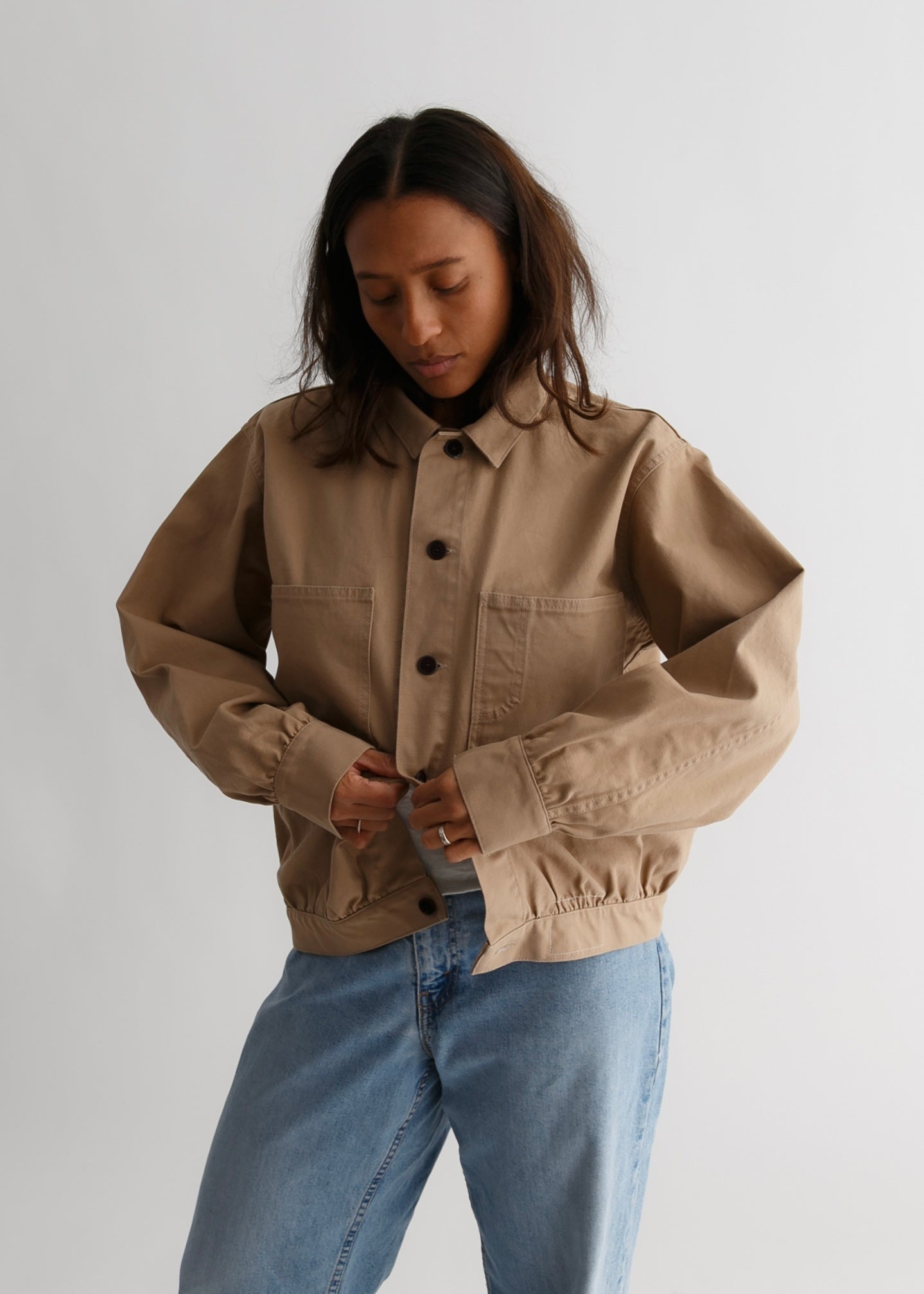 Swimmers 01 Work Jacket (Taupe)