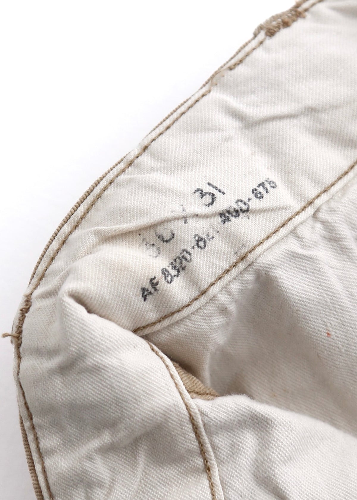 50’S US ARMY KHAKI TROUSER