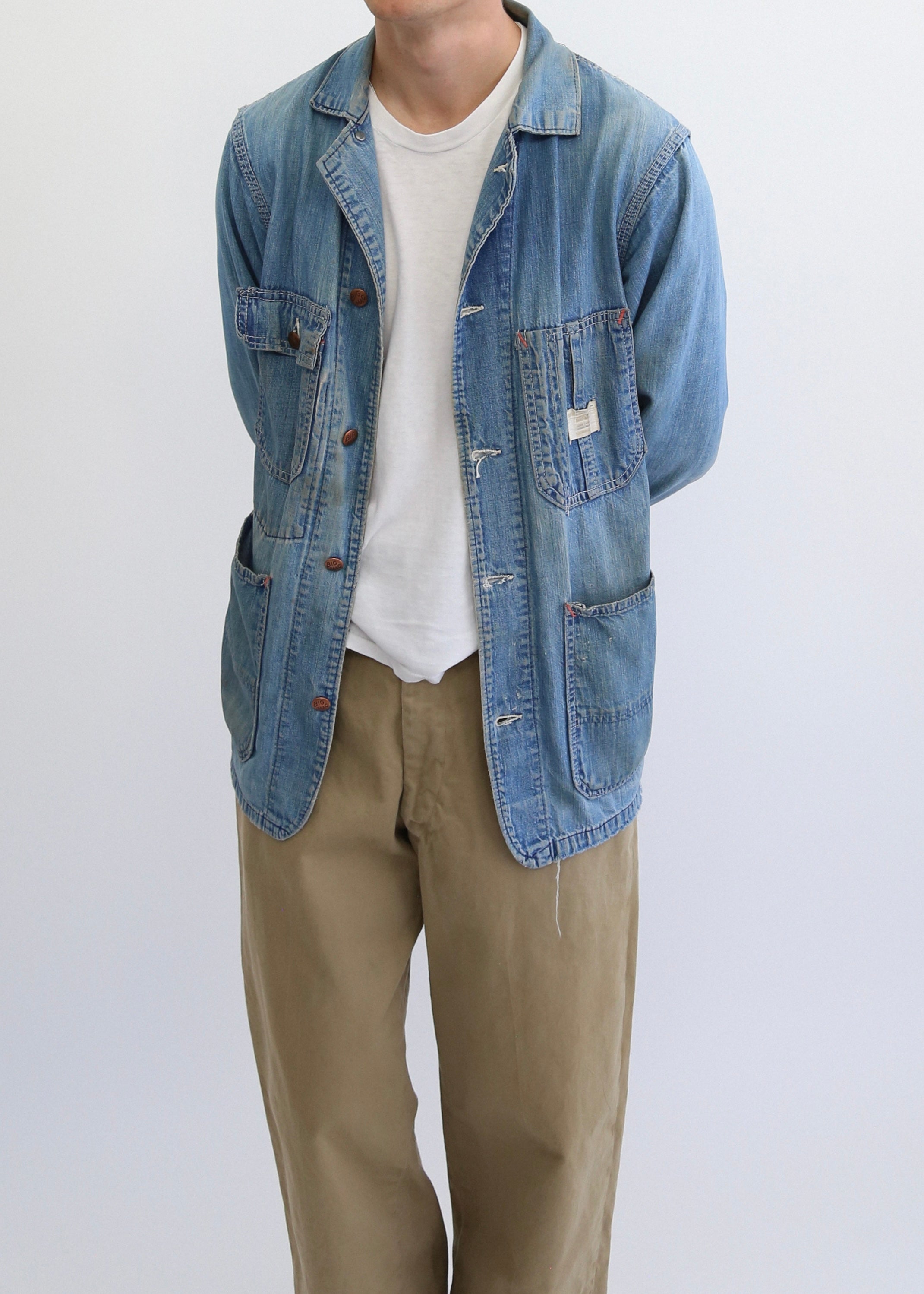 60’S BIG MAC DENIM CHORE JACKET