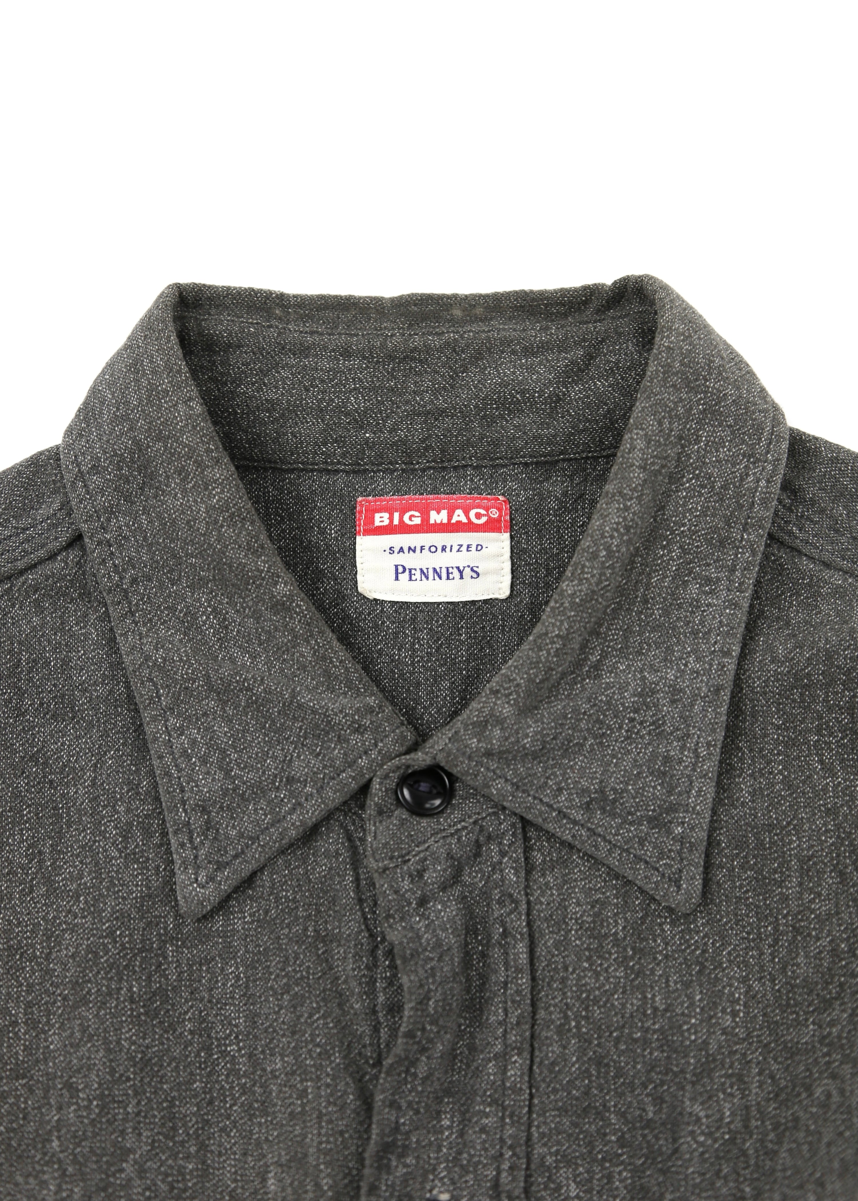 50’s BIG MAC SALT AND PEPPER CHAMBRAY WORK SHIRT