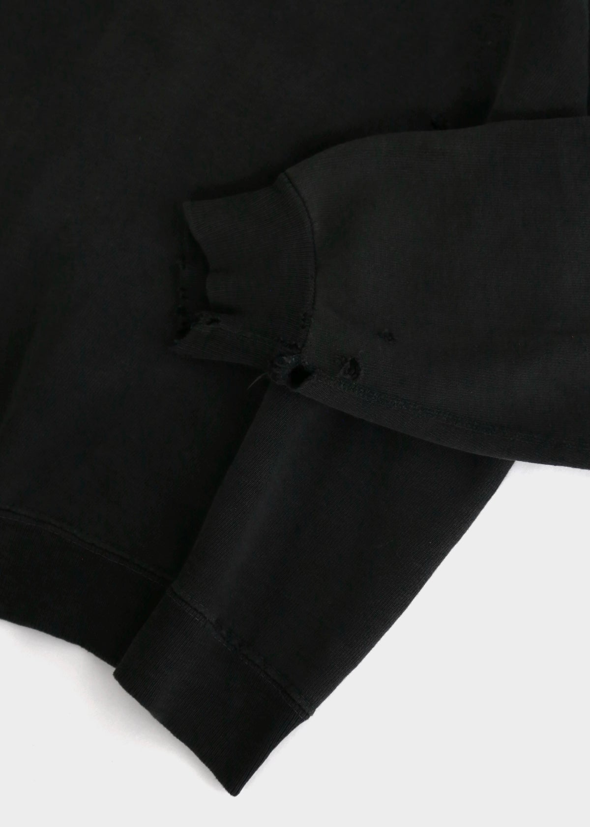 50’S FADED BLACK RAGLAN SWEATSHIRT