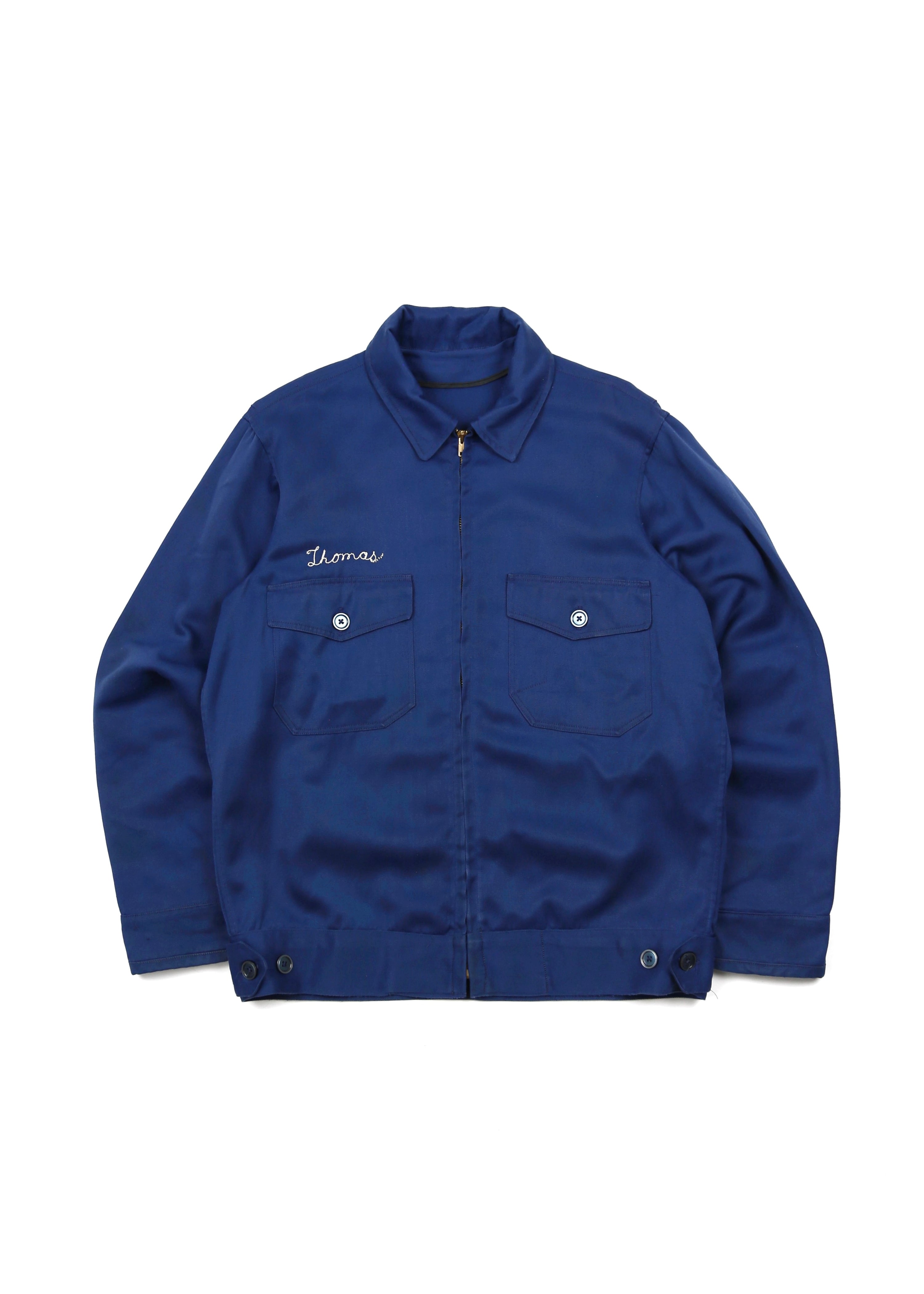 60’s Royal Blue Two Pocket Work Jacket