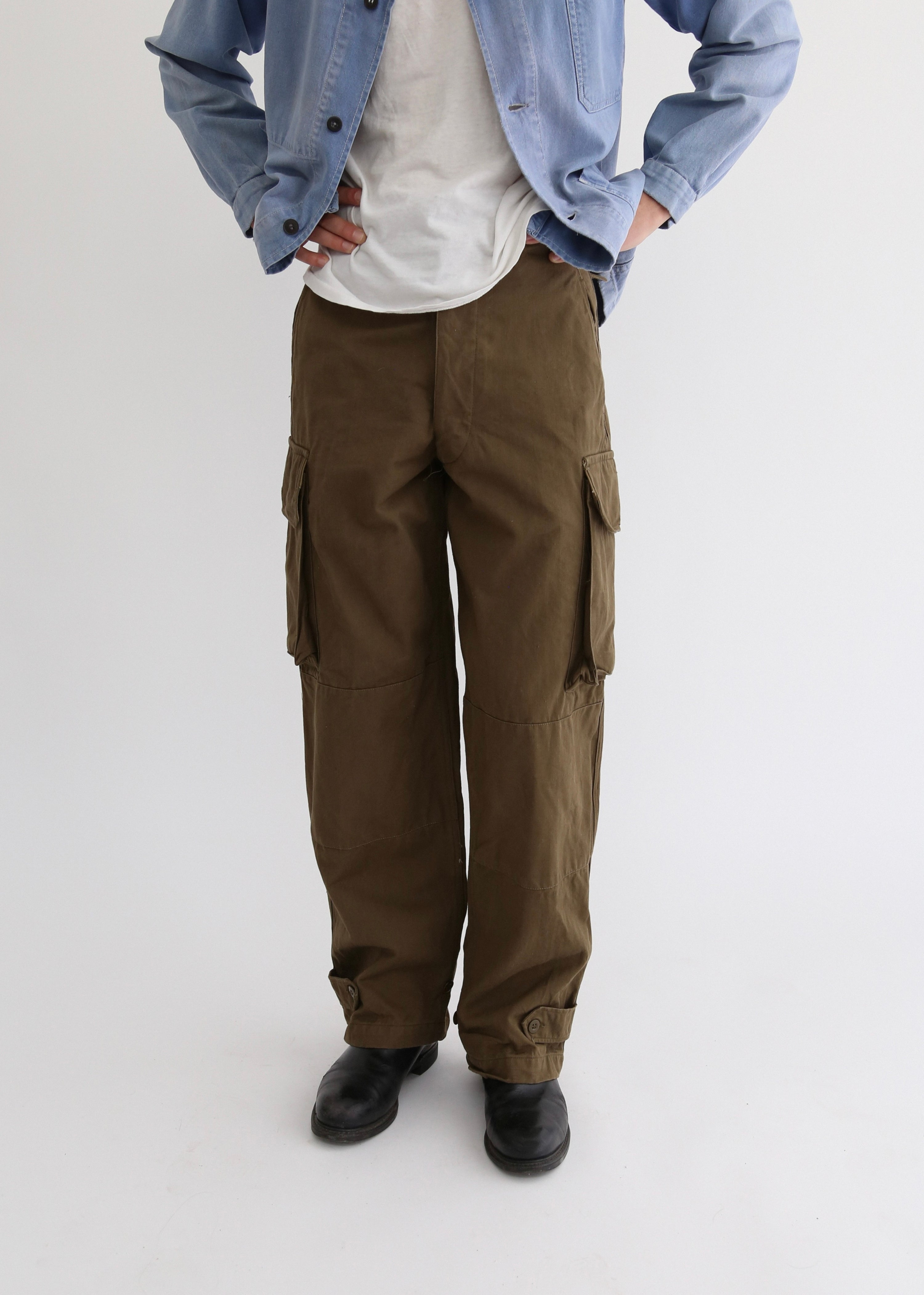 50’S FRENCH ARMY HBT M47 TROUSER