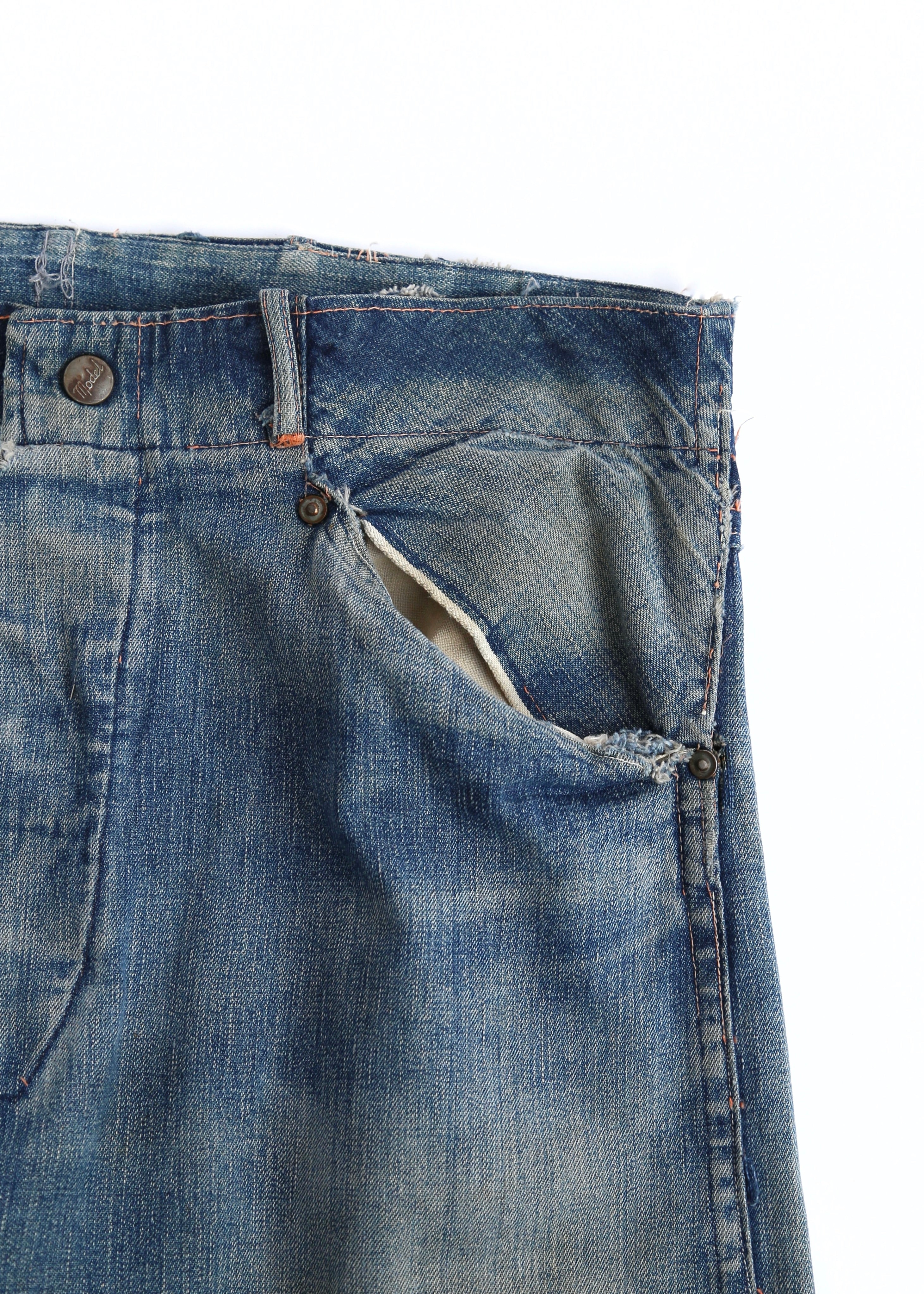 40’s “Model” Denim Carpenter Jeans