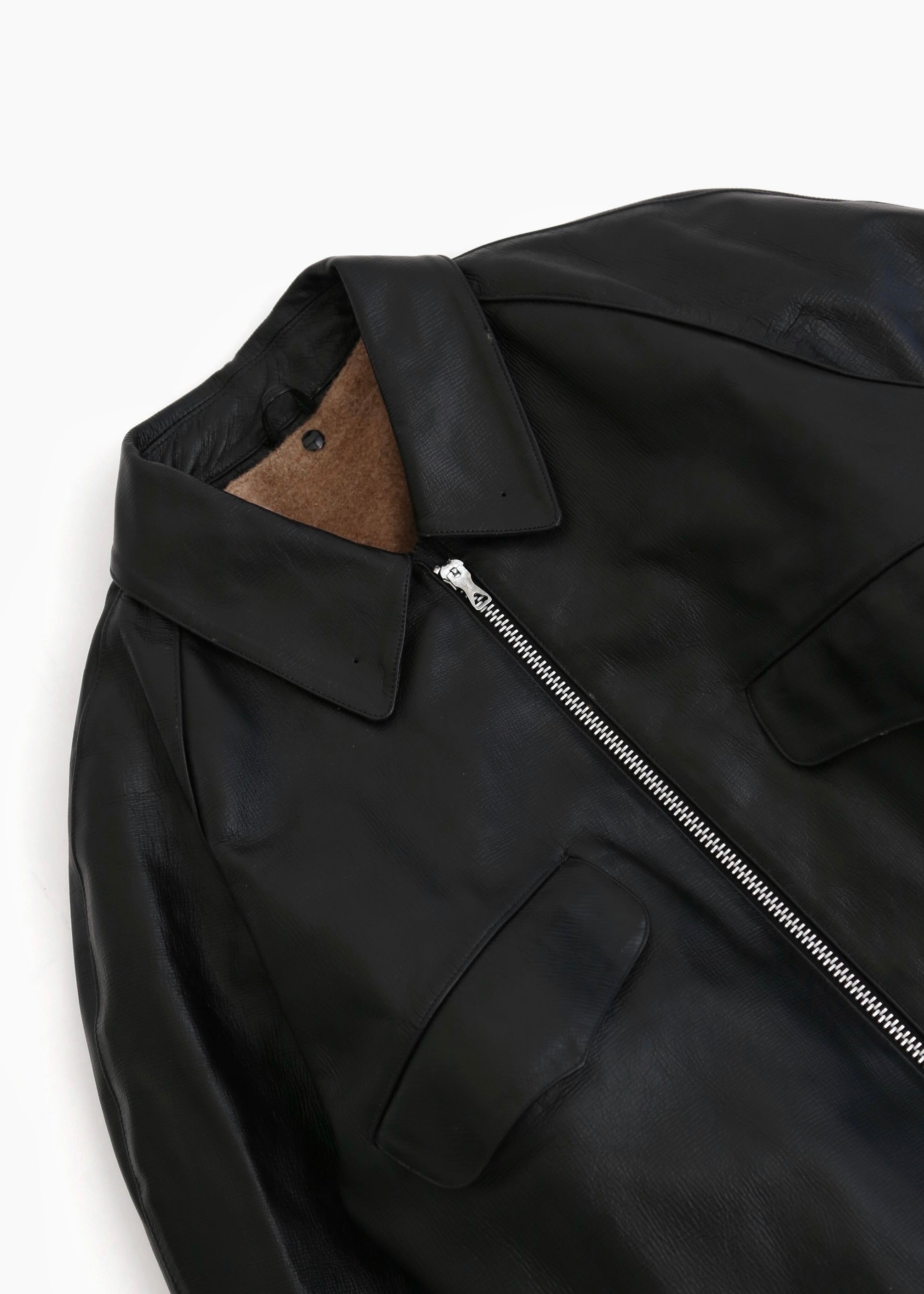 50’s Italian Army Leather Jacket