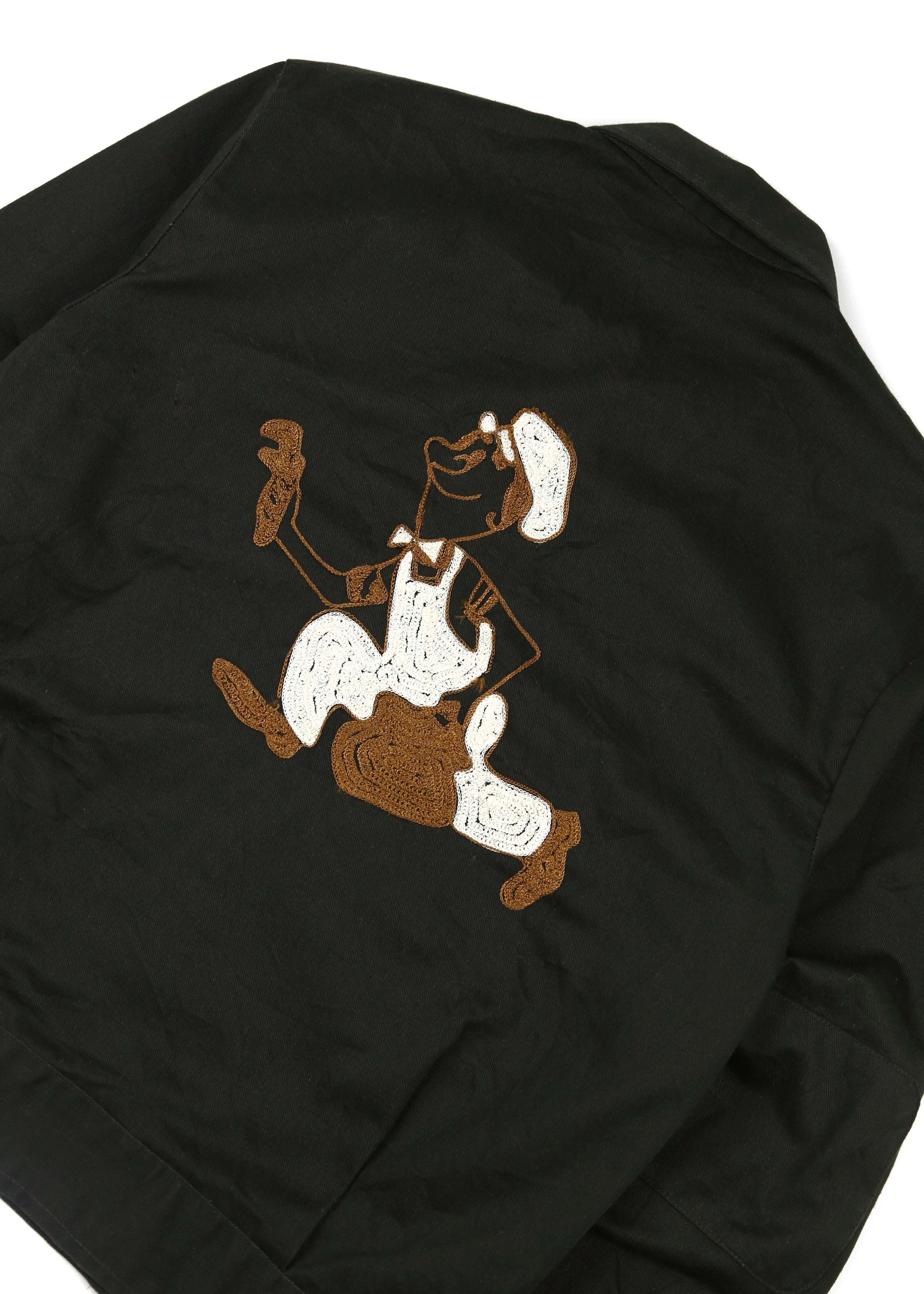 60’s Chainstitch Embroidered Two Pocket Work Jacket