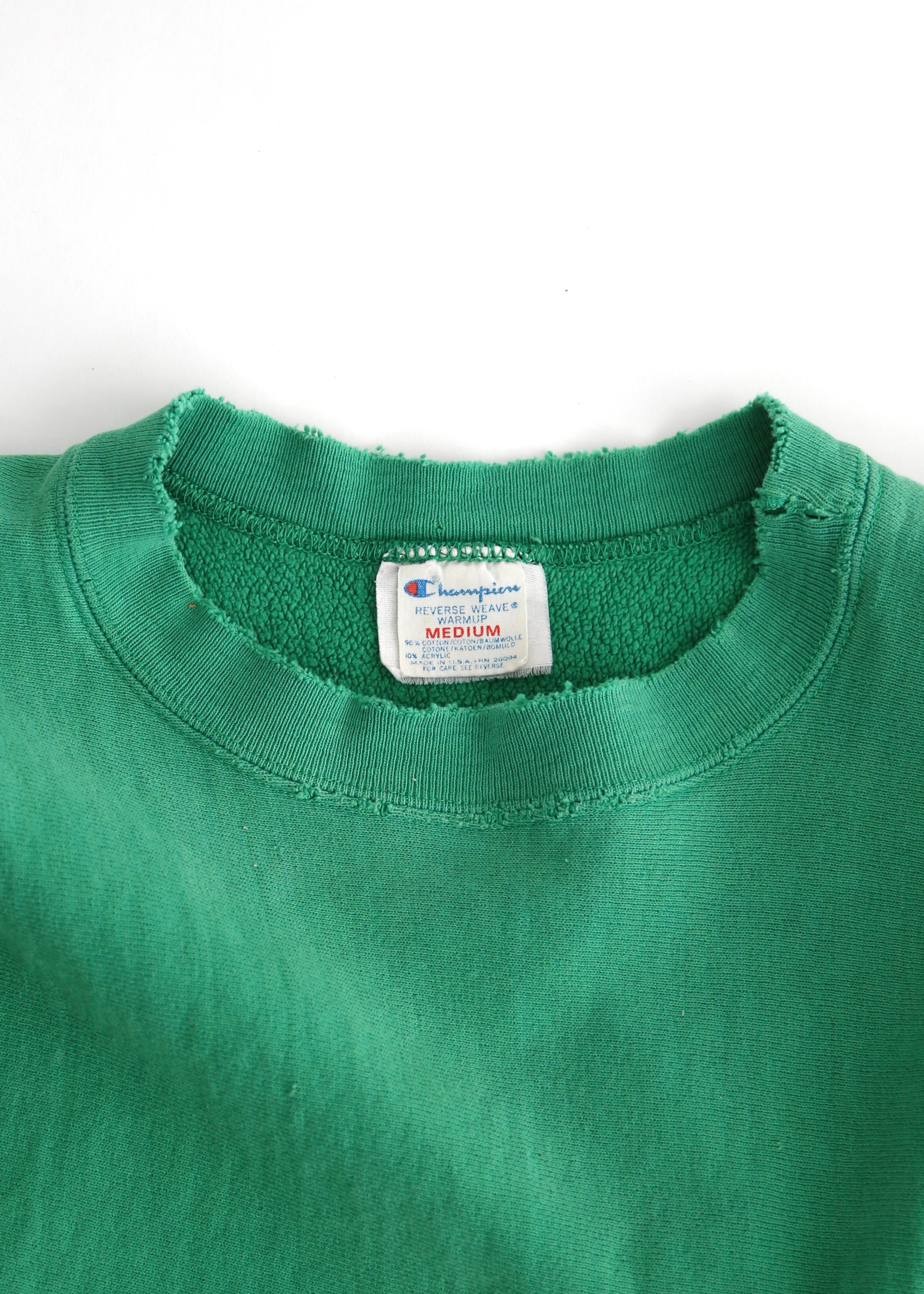 80’S DISTRESSED KELLY GREEN CHAMPION RW