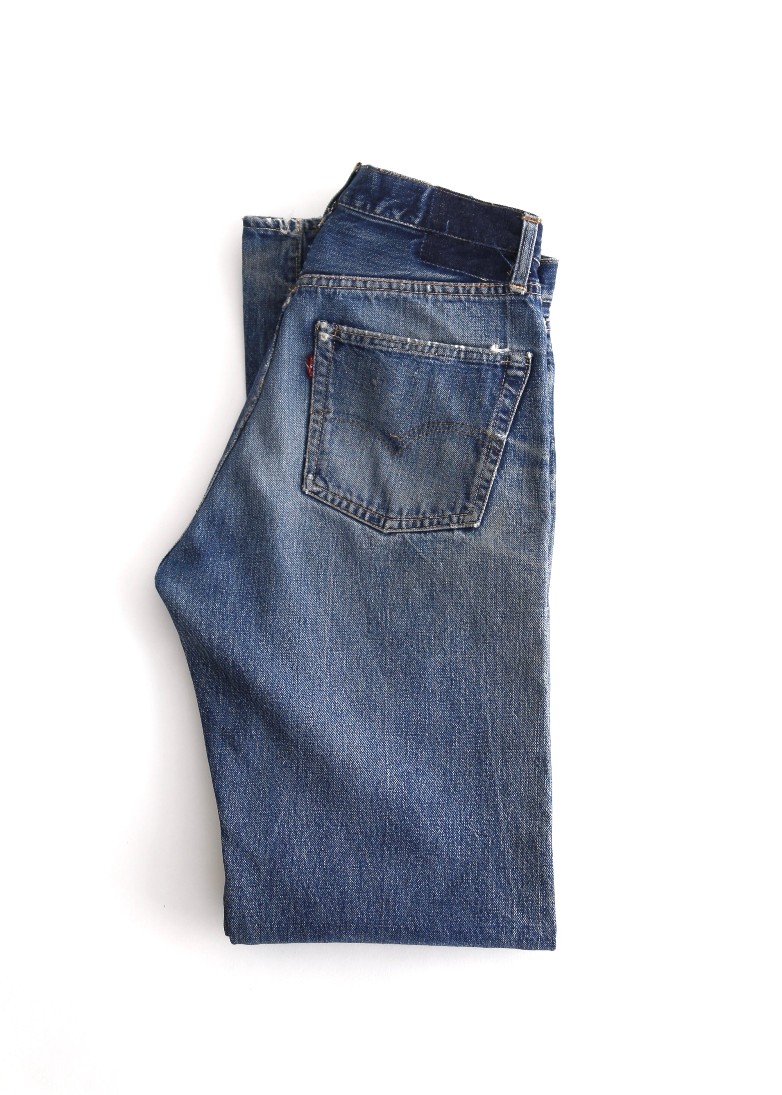 EARLY 60’S BIG E HIDDEN RIVET LEVIS 501 DENIM JEANS