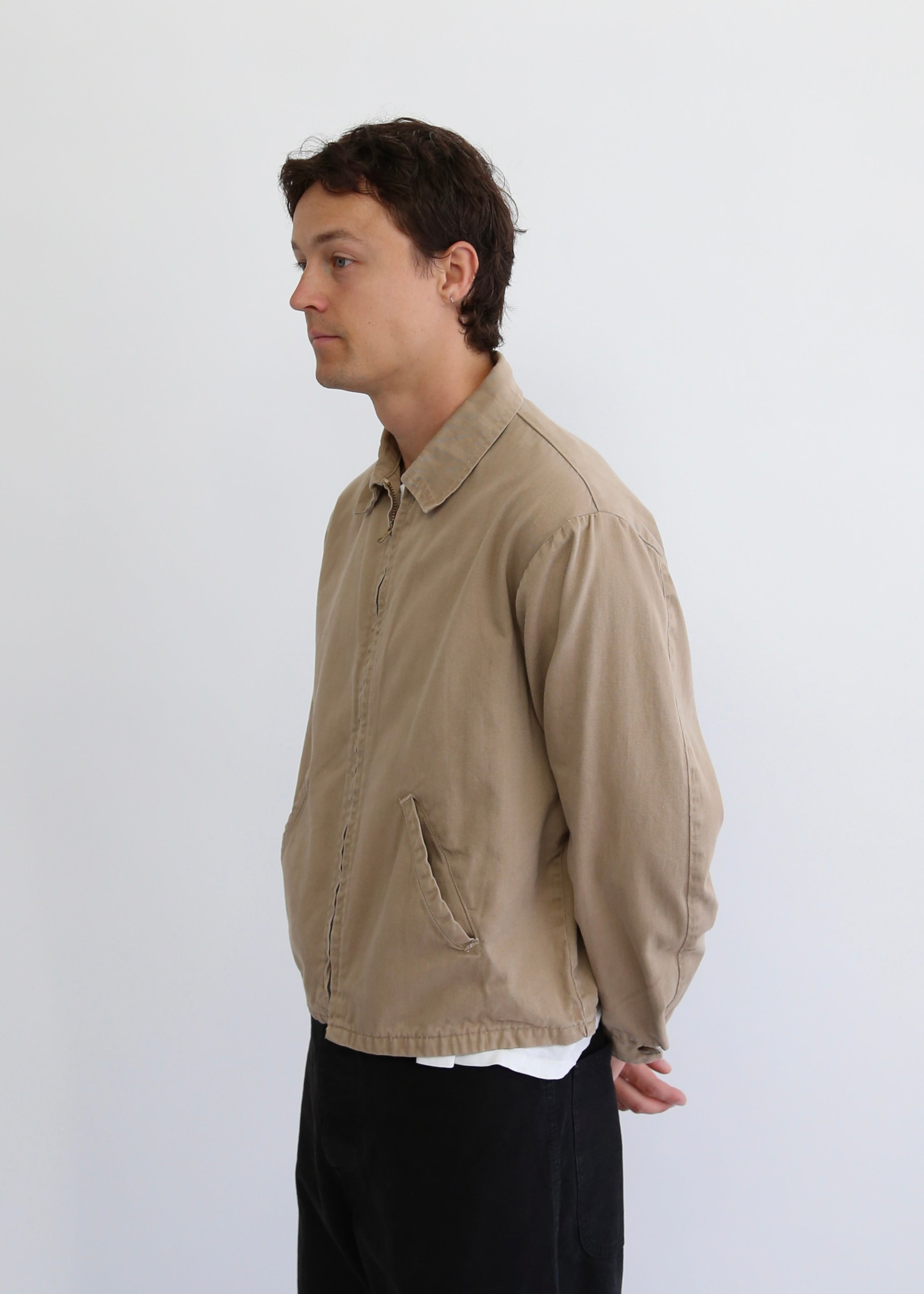 60’S KEY KHAKI WORK JACKET