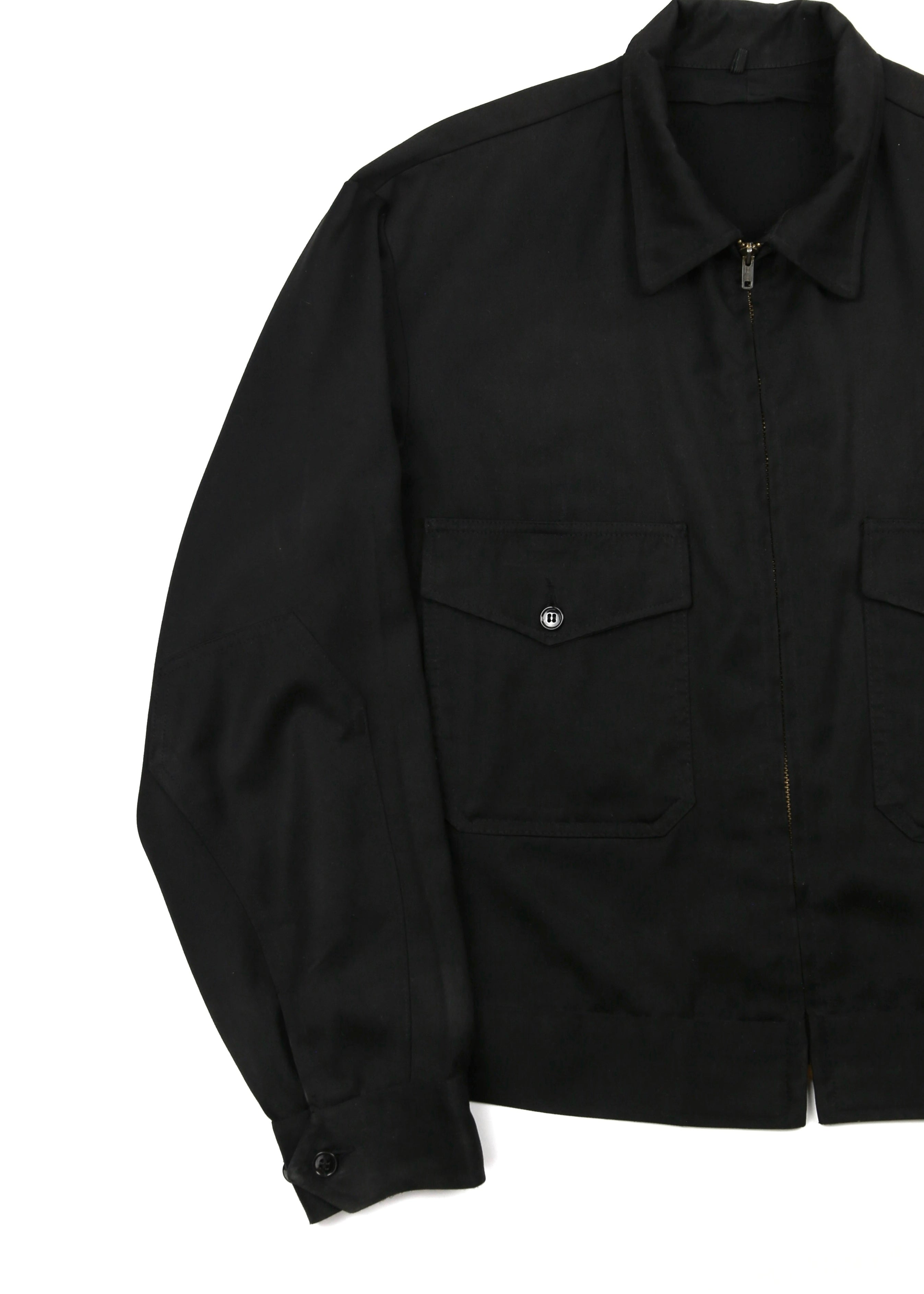60's Black Two Pocket Work Jacket – Swimmers