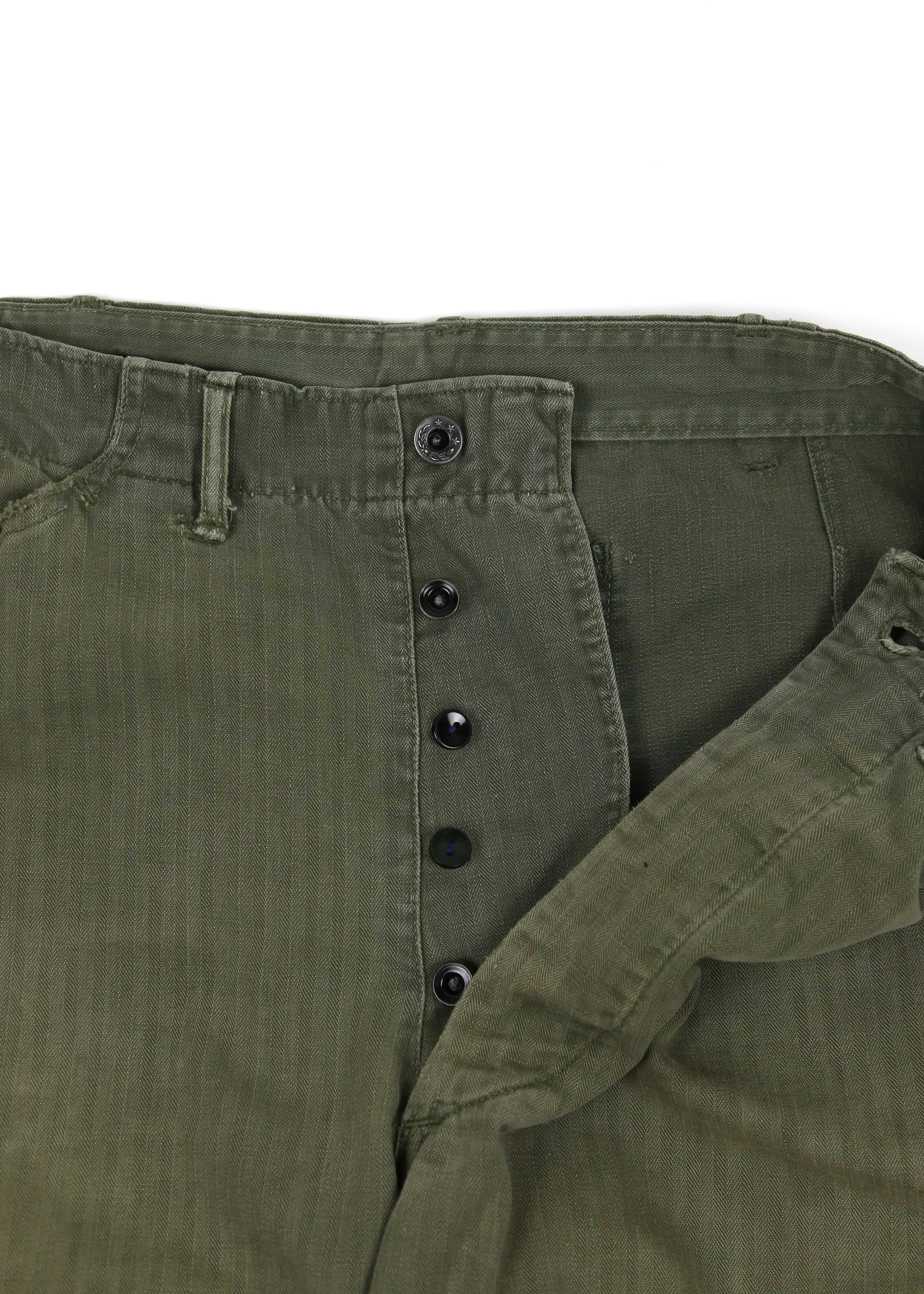 パンツ 40s-50s/USN/N-3/HBT 40's HBT USN N-3 Utility Trouser – Swimmers