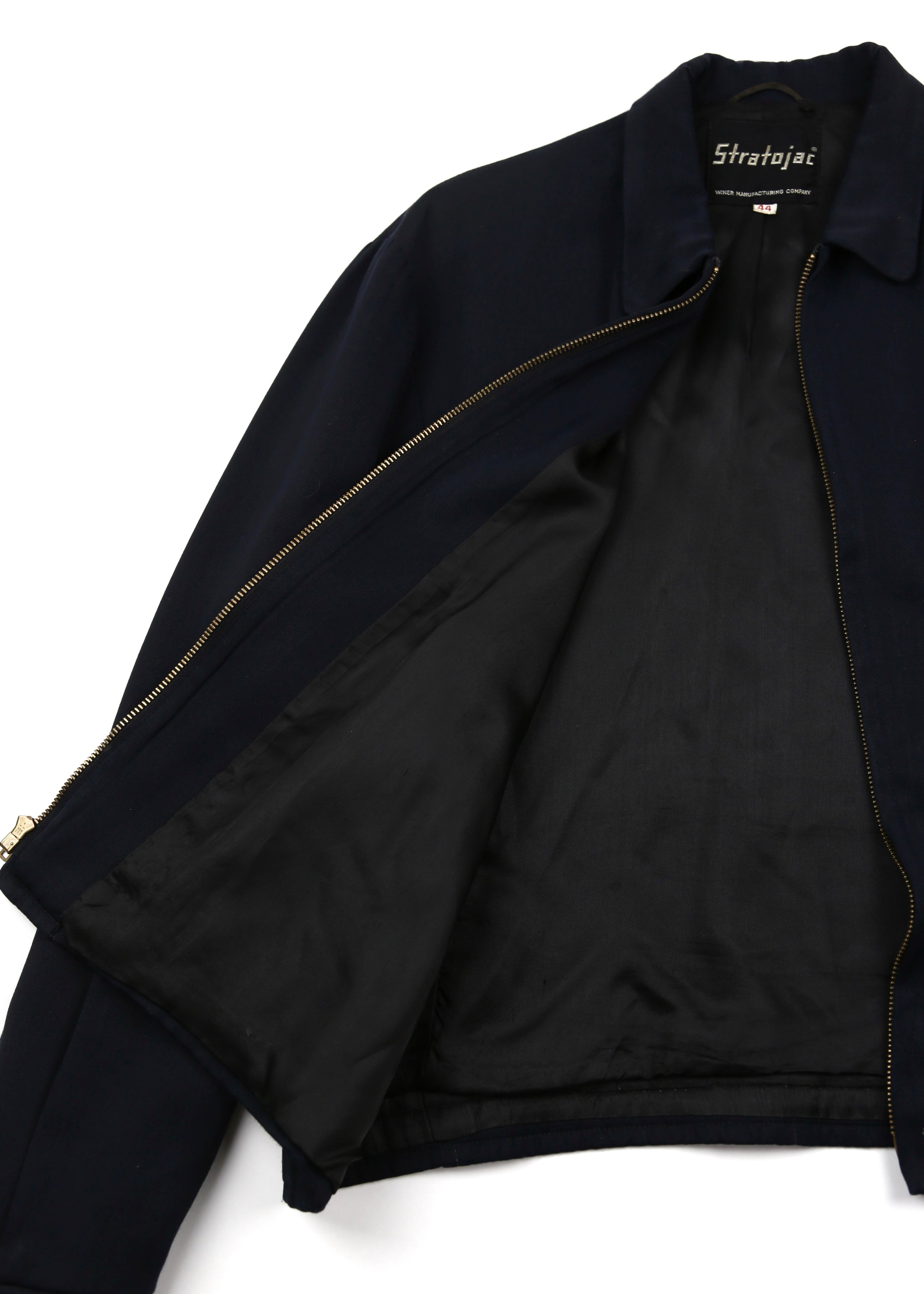 60’s Midnight Navy Gabardine Ricky Jacket