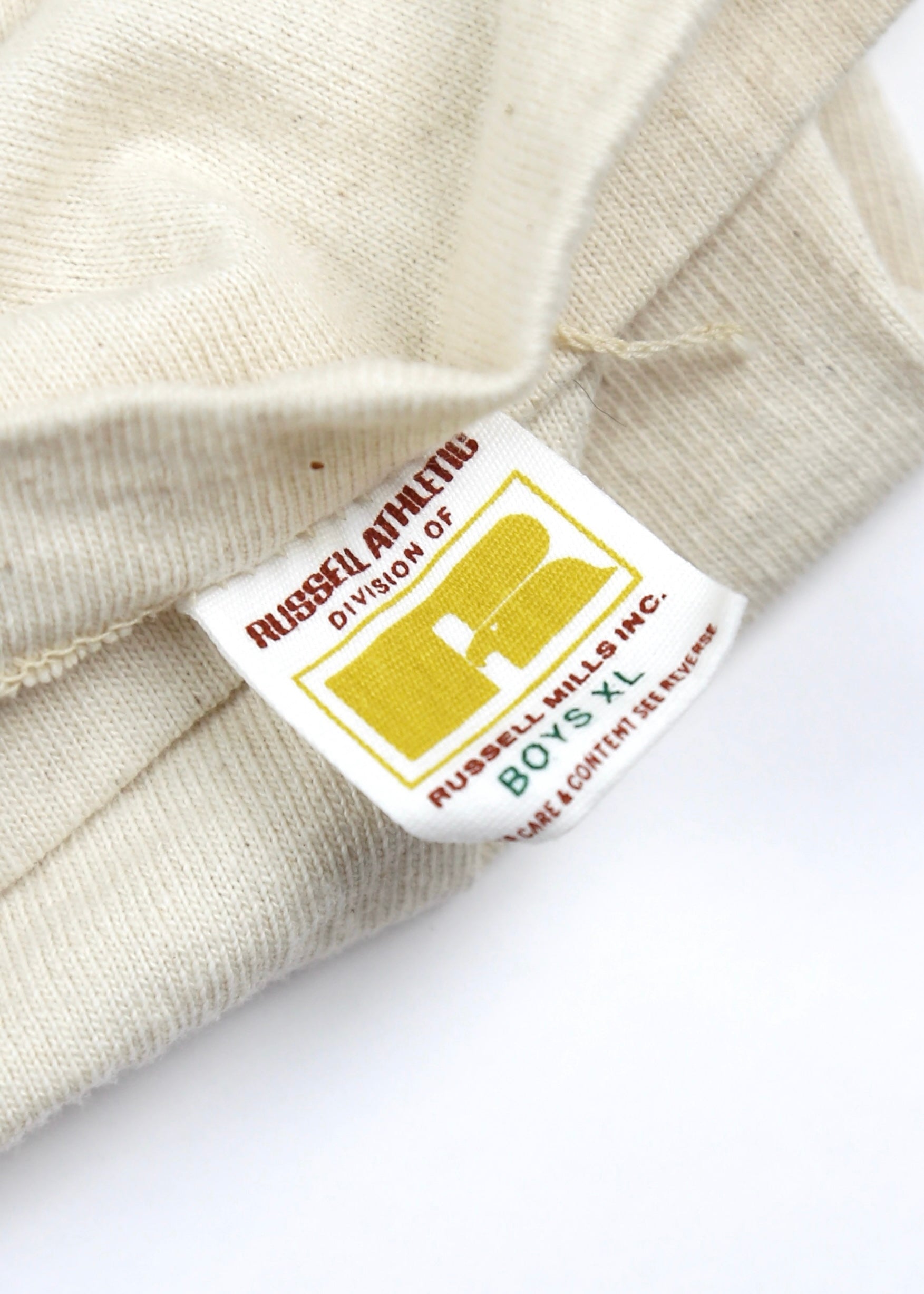 70’s Ecru Cotton Jersey