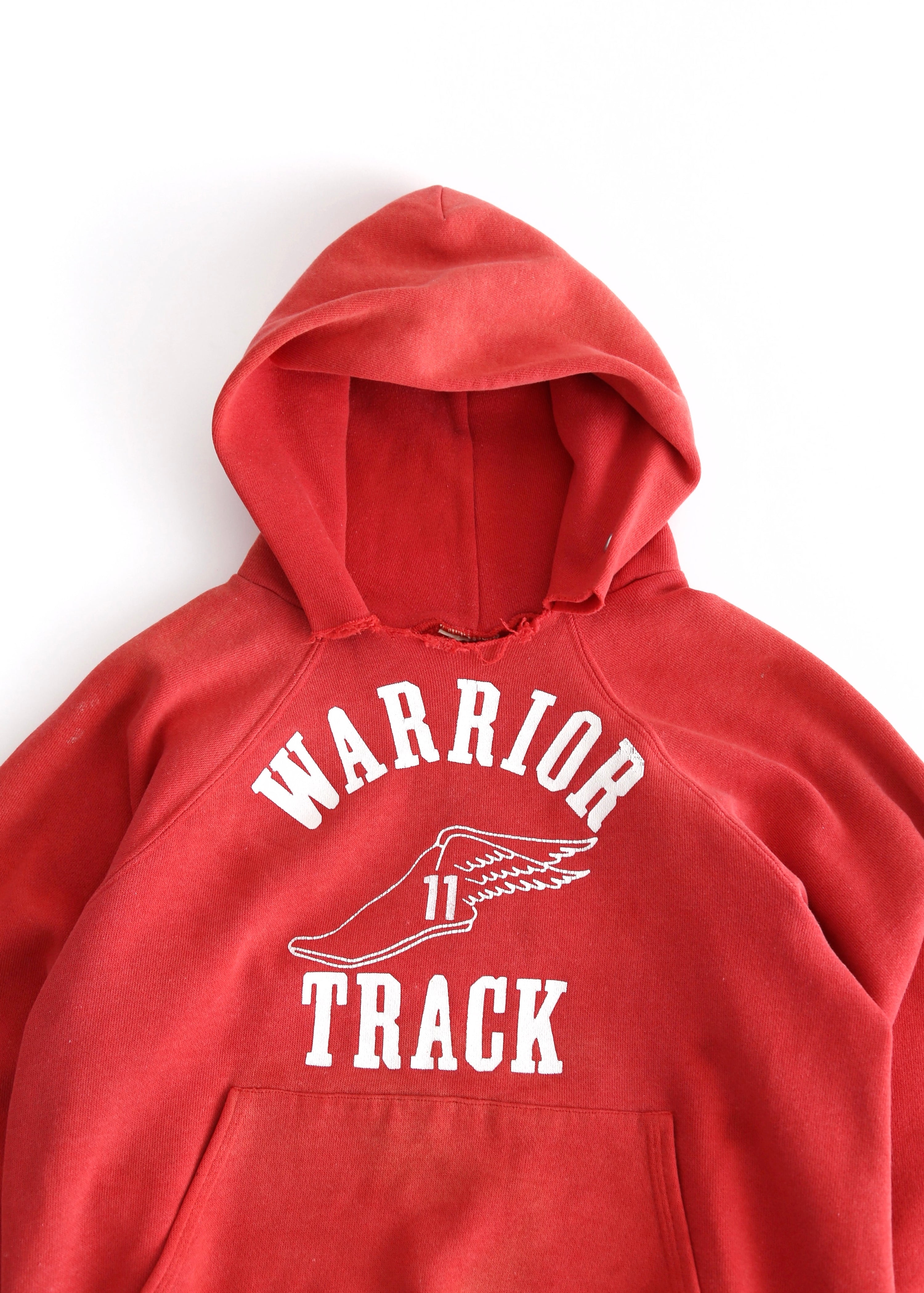 60’S FADED RED TRACK HOODIE
