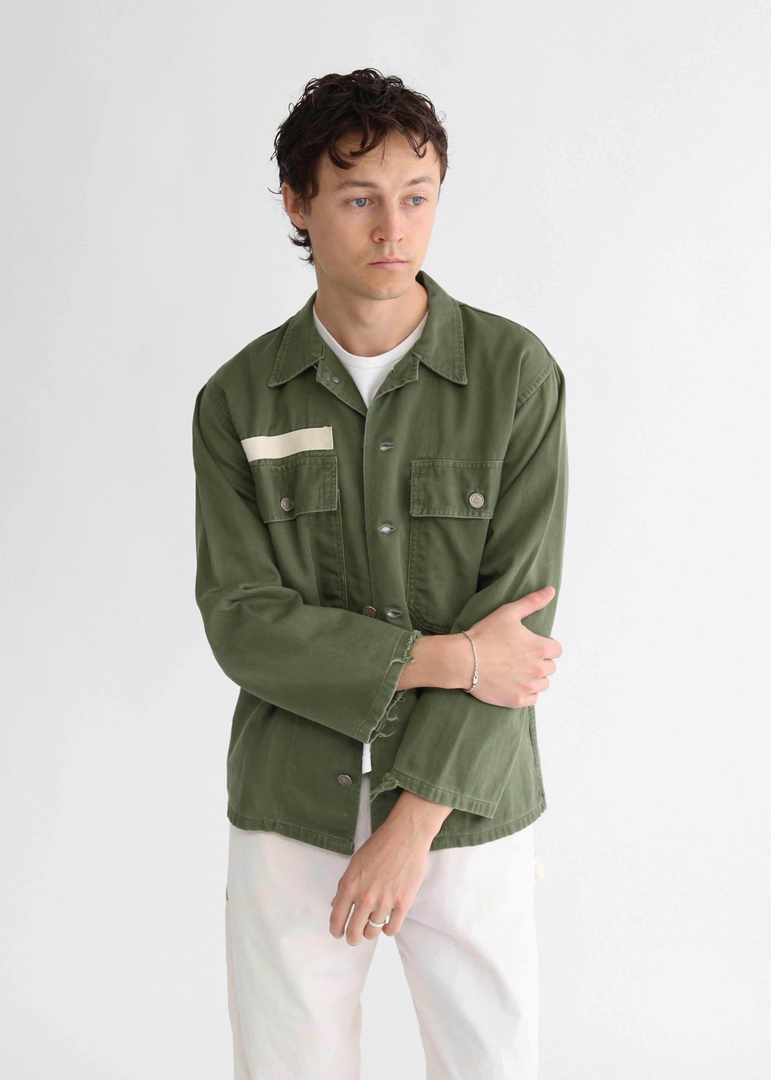 50’s 13 Star Button Fatigue Shirt