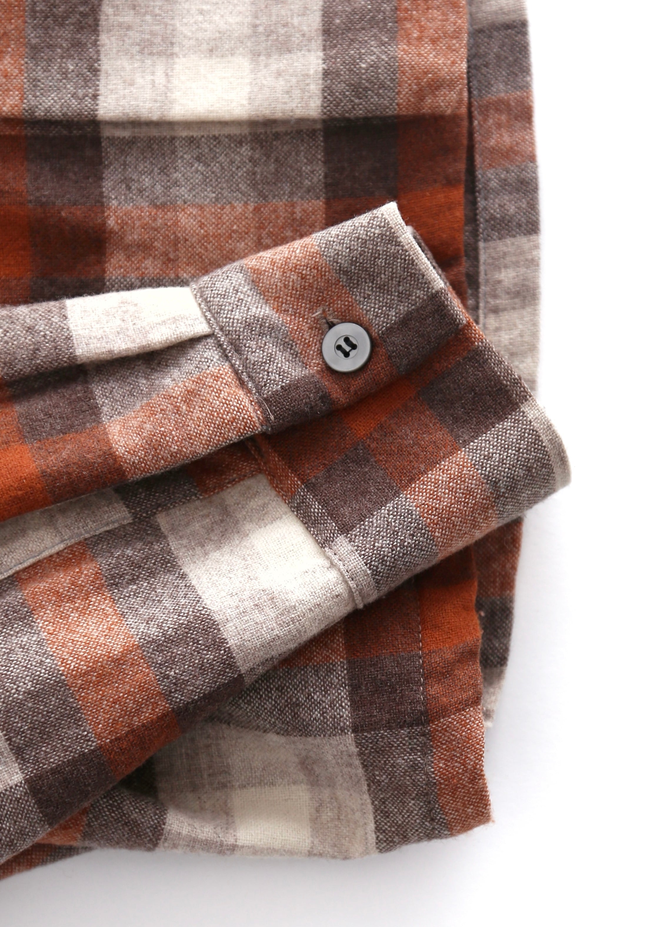 60’S LIGHTWEIGHT WOOL LOOP COLLAR SHIRT