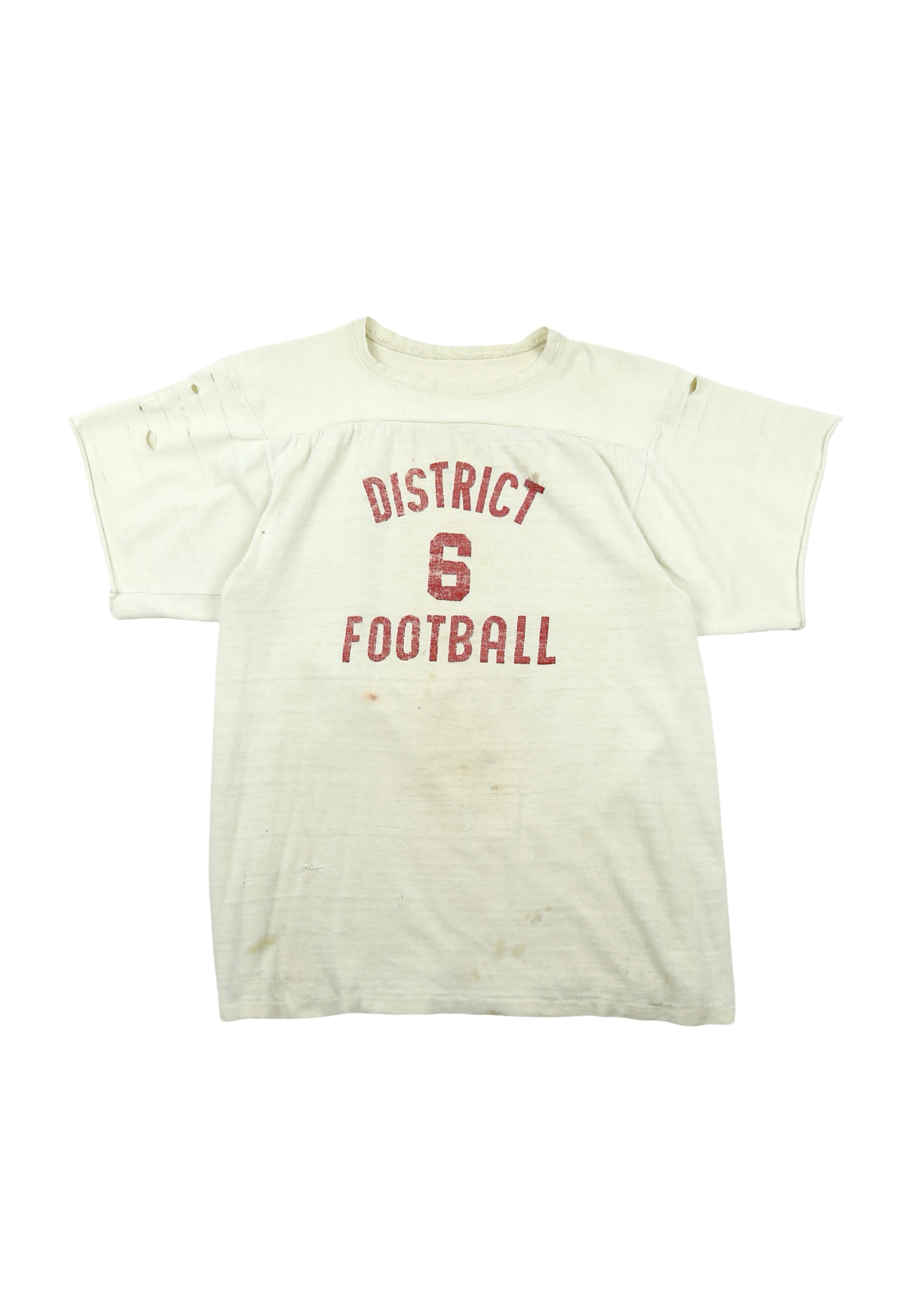 50’s Distressed Football Jersey