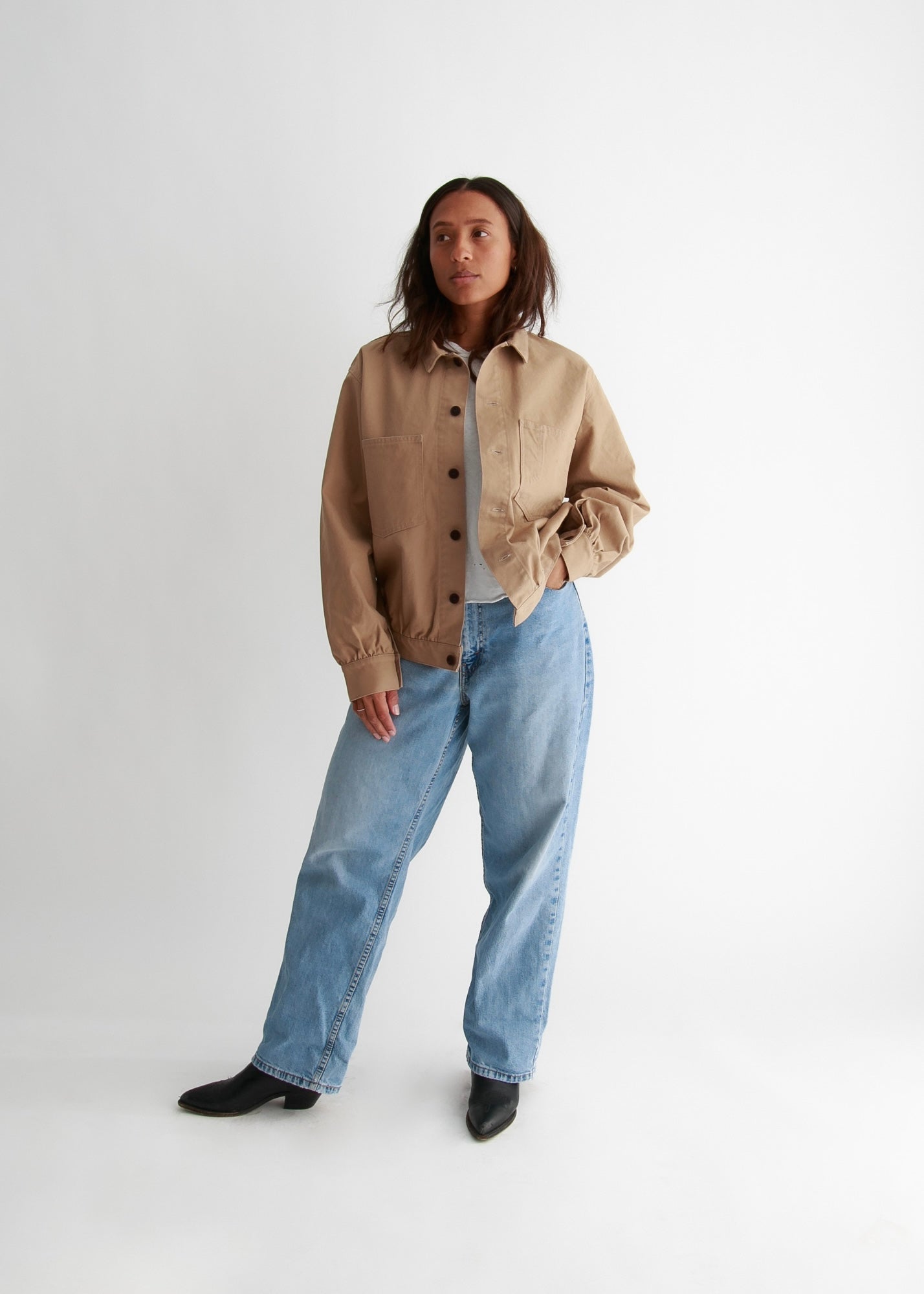 Swimmers 01 Work Jacket (Taupe)