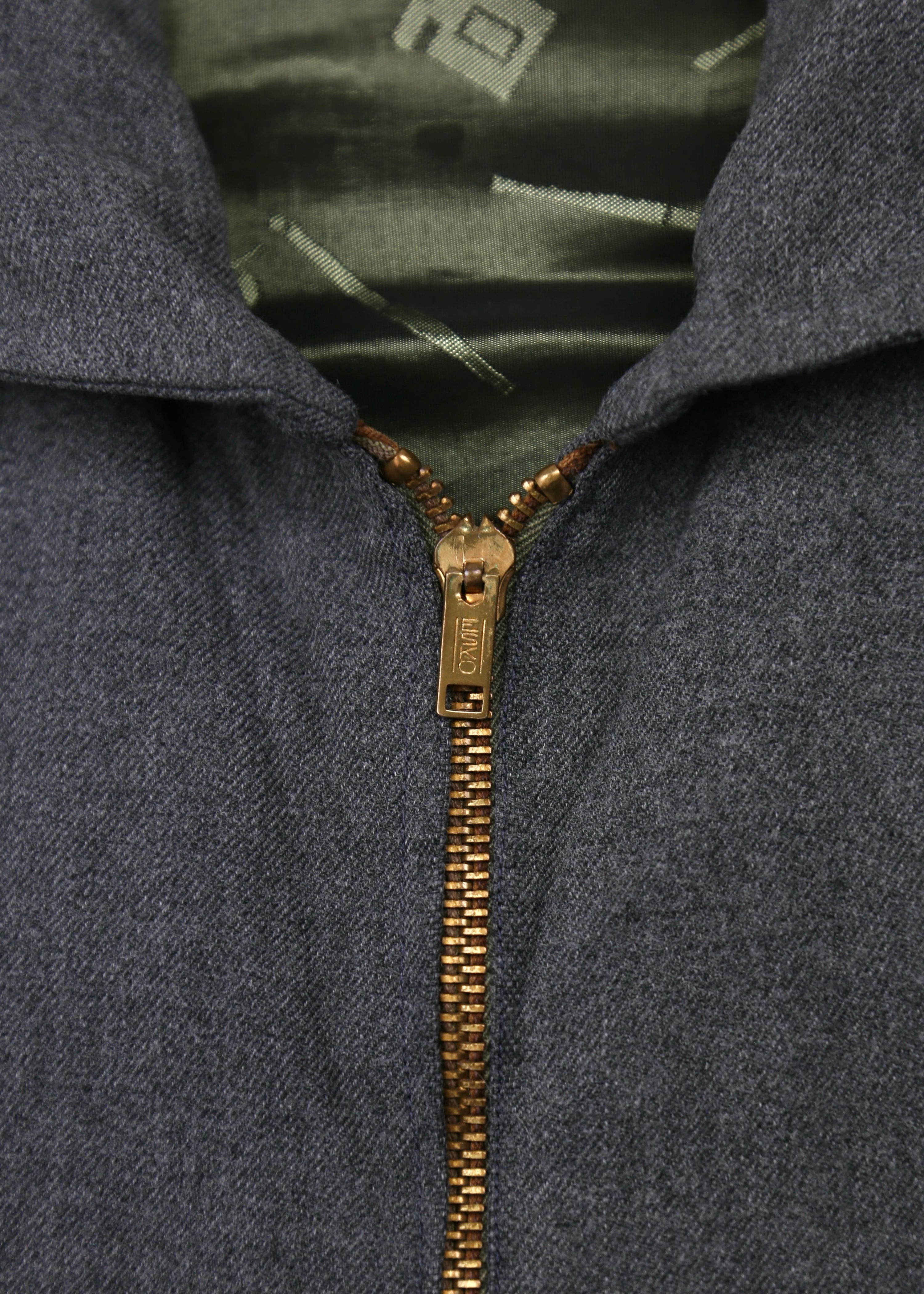 50’s Dark Grey Gabardine Ricky Jacket