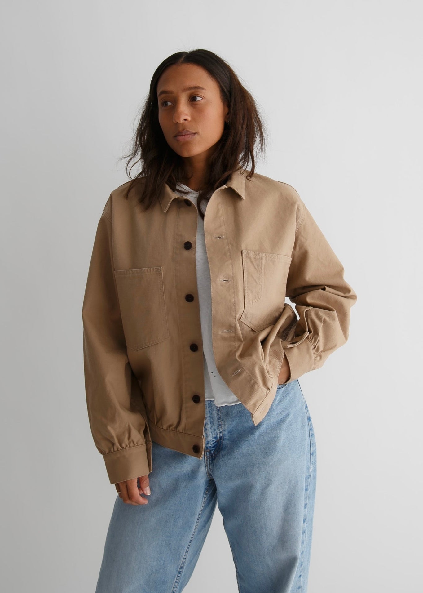 Swimmers 01 Work Jacket (Taupe)